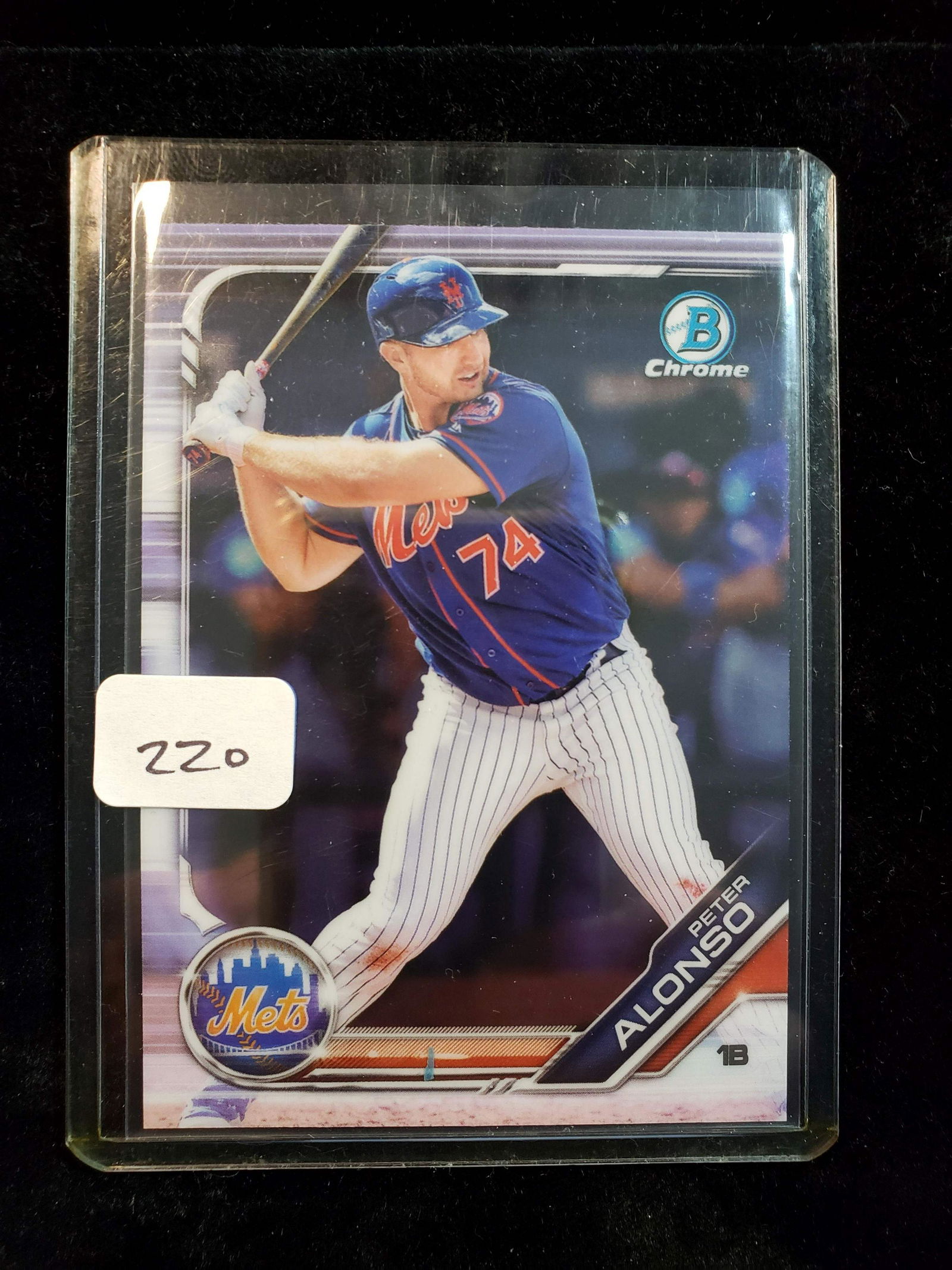 PETE ALONSO NEW YORK METS PROSPECT CARD (1 of 1)