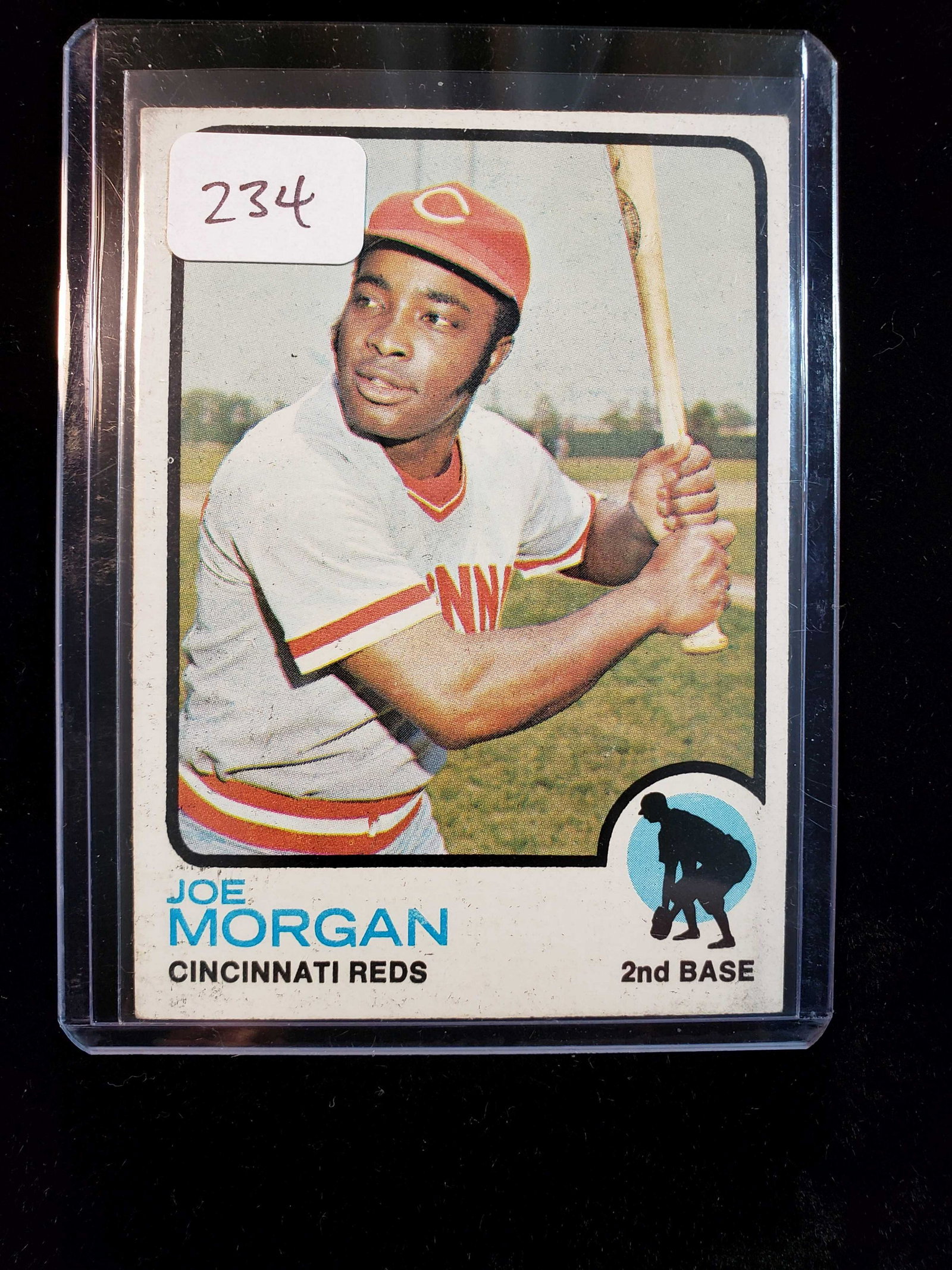 1973 TOPPS JOE MORGAN CINCINNATI REDS (1 of 1)