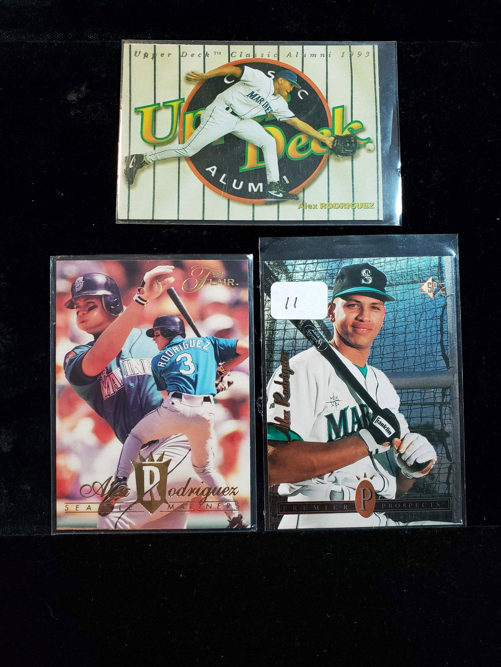 ALEX RODRIGUEZ SEATTLE MARINERS ROOKIE CARDS (1 of 1)