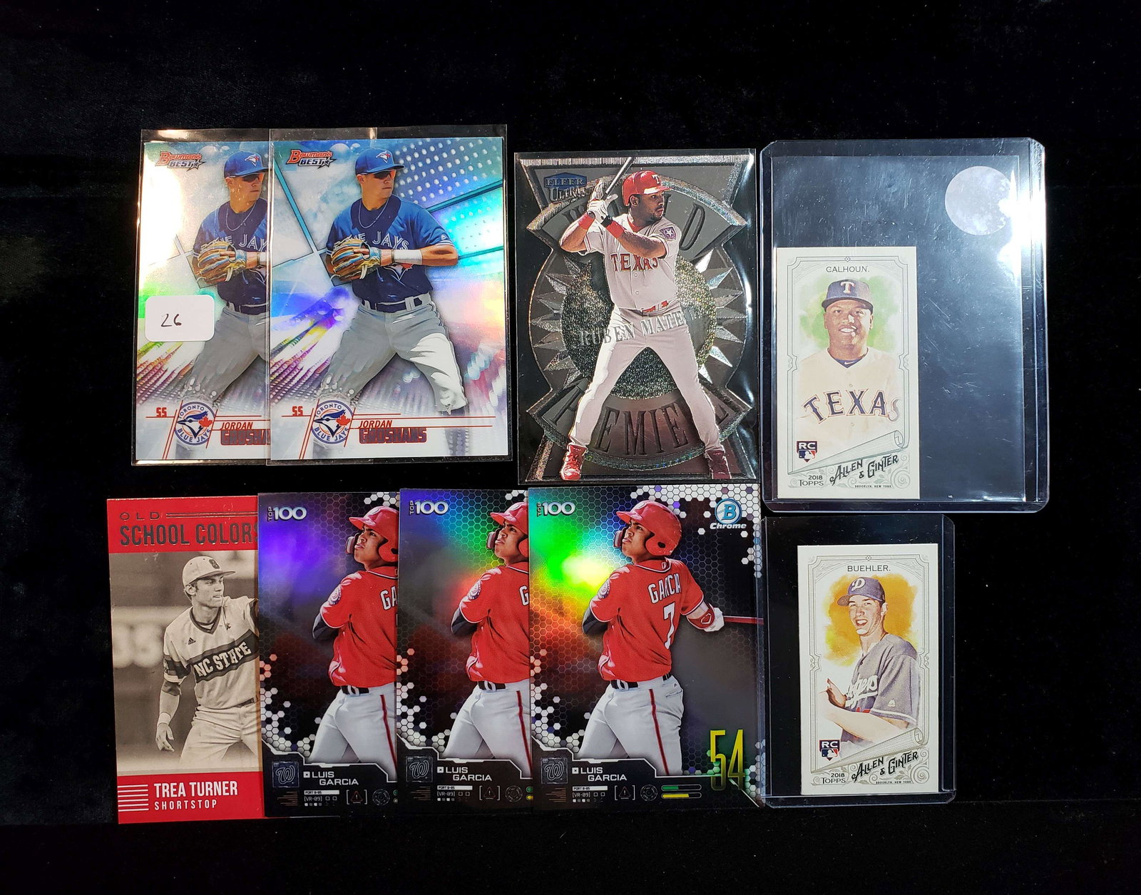 ROOKIE BASEBALL CARD INSERT LOT (1 of 1)