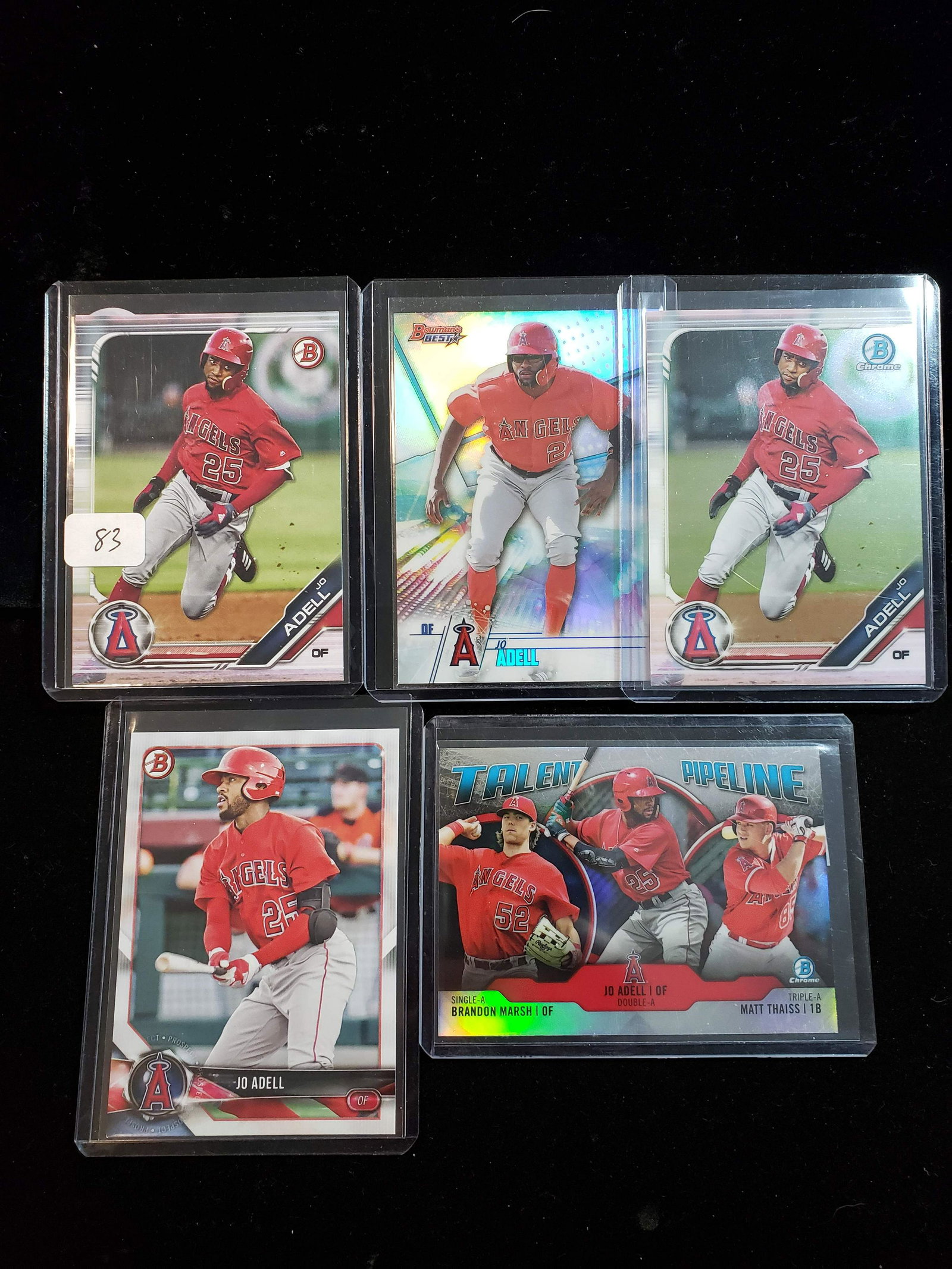 LOS ANGELES ANGELS ROOKIE CARDS (1 of 1)