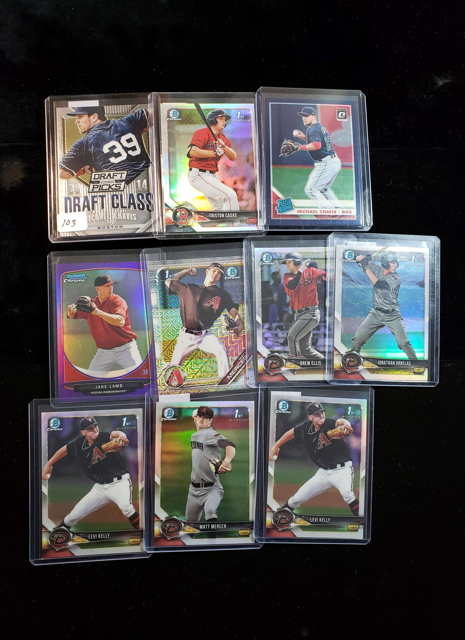 BASEBALL ROOKIES AND PROSPECTS CARD COLLECTION (1 of 1)