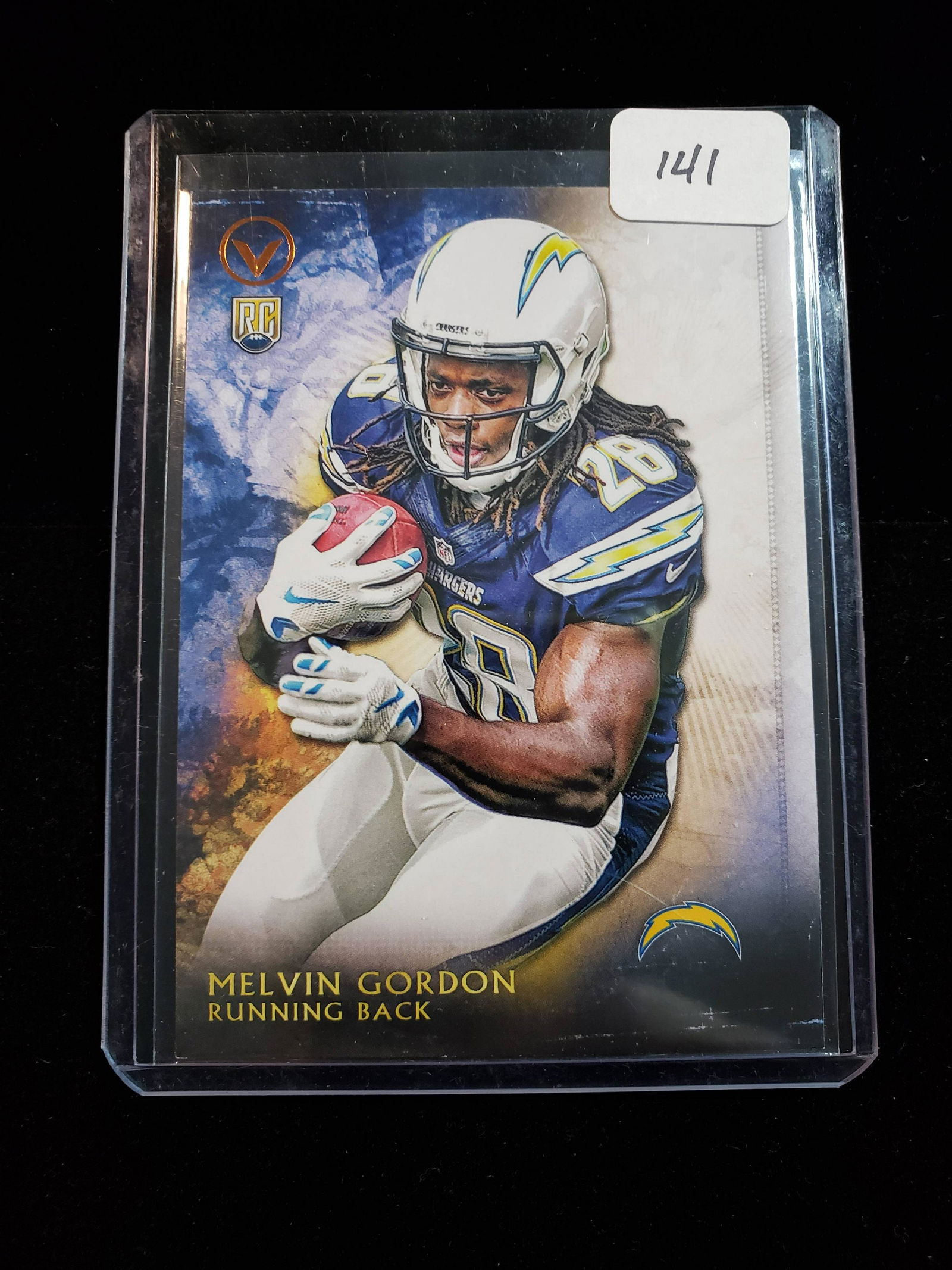 MELVIN GORDON LOS ANGELES CHARGERS ROOKIE CARD (1 of 1)