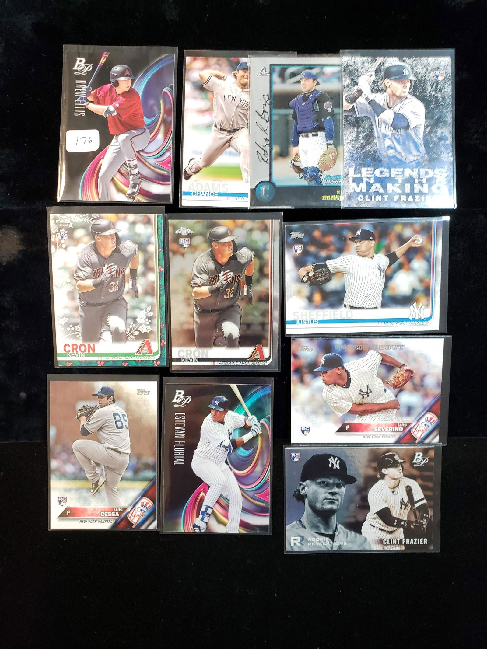 BASEBALL ROOKIES AND PROSPECTS CARD COLLECTION (1 of 1)