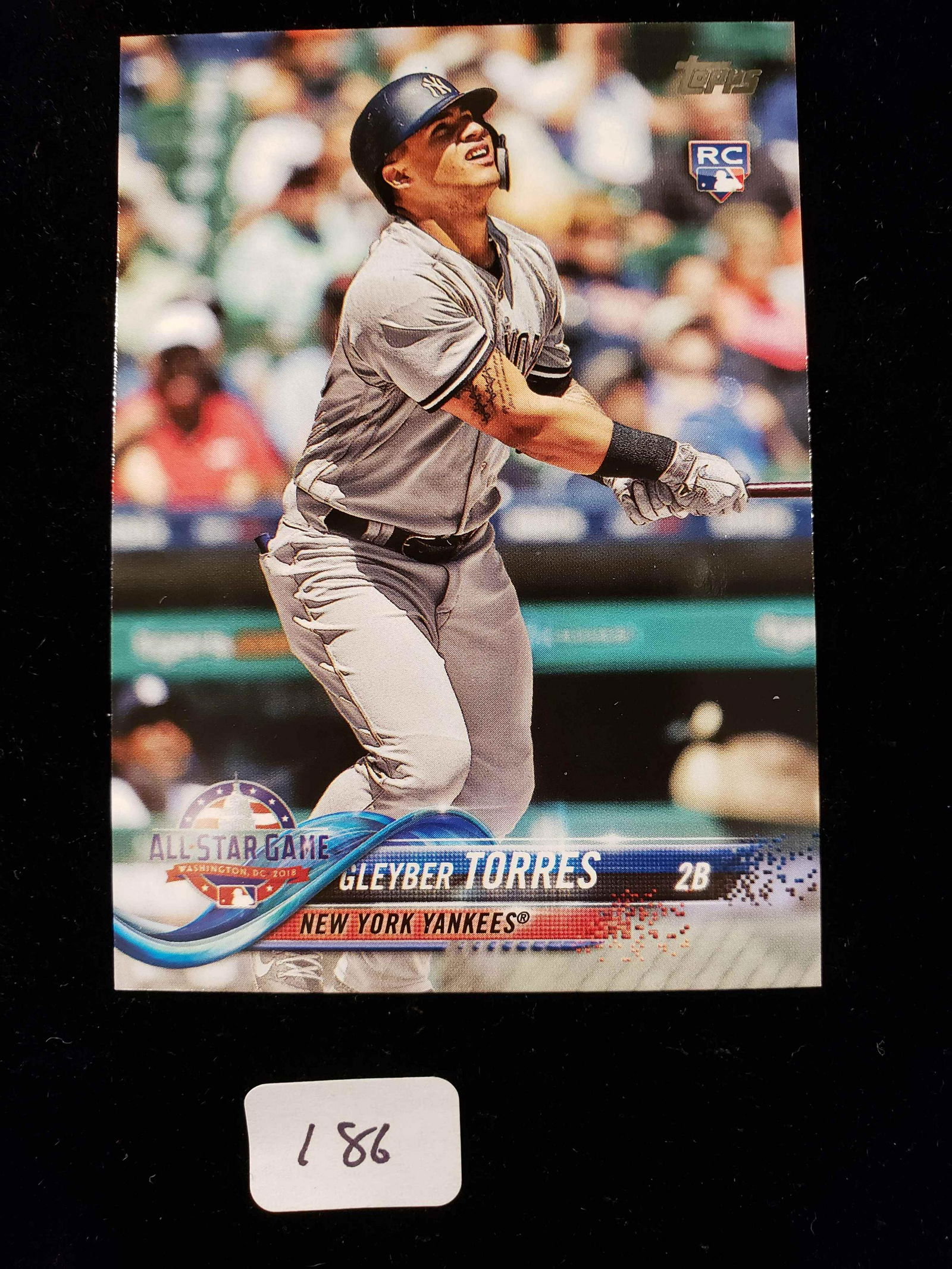 2018 TOPPS GLEYBER TORRES ASG INSERT ROOKIE CARD (1 of 1)