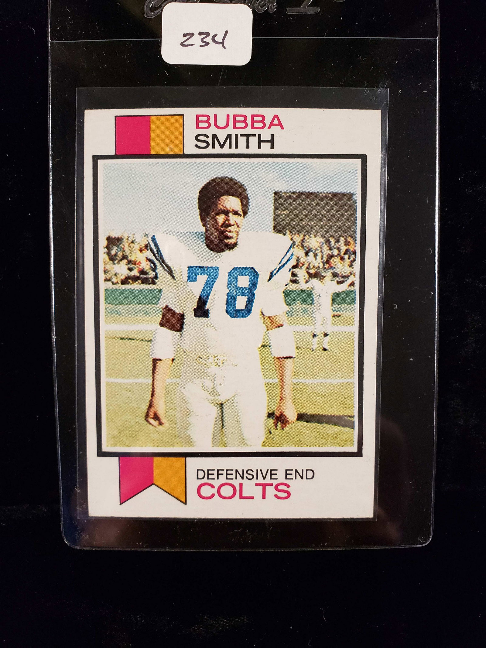1973 Topps #155 Bubba Smith Colts NM/MT (1 of 1)