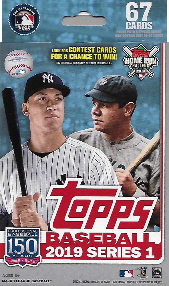 TOPPS BASEBALL 2019 SERIES-1 SEALED HANGER BOX (1 of 1)
