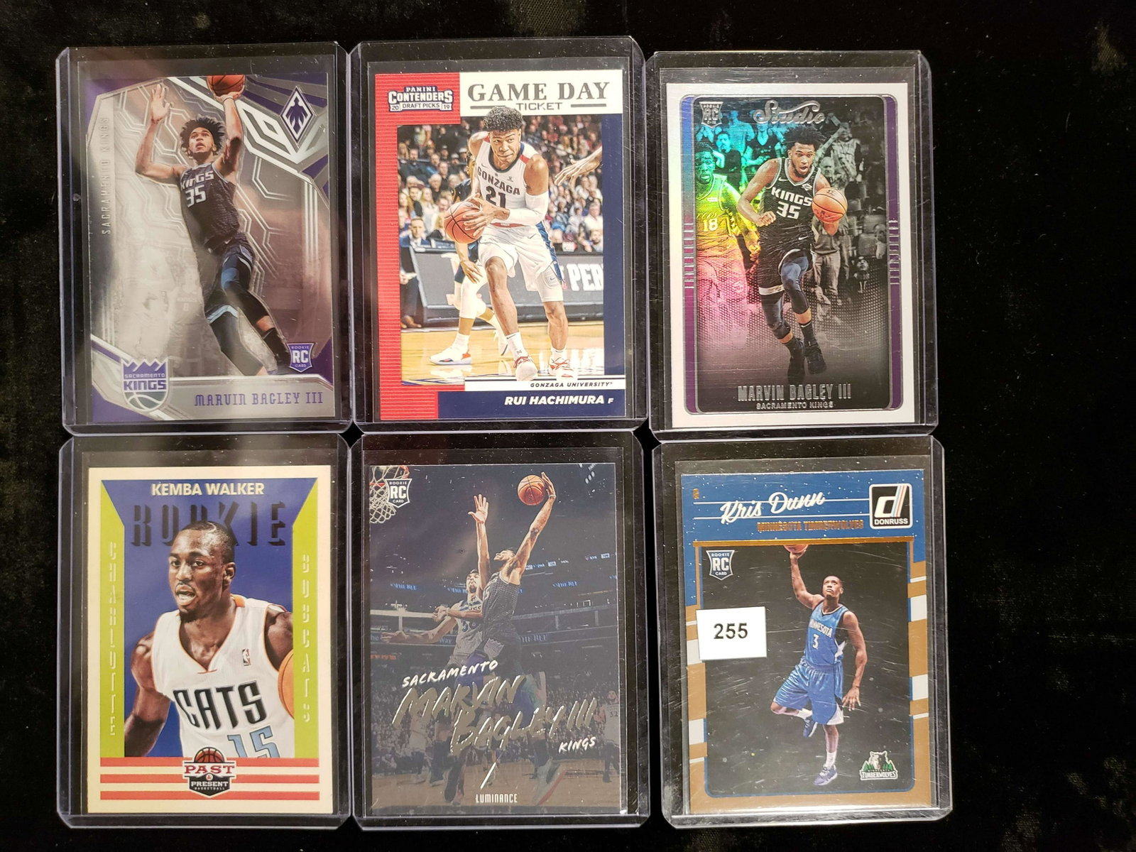 NBA BASKETBALL TOP ROOKIES LOT: MARVIN BAGLEY III, KEMBA WALKER