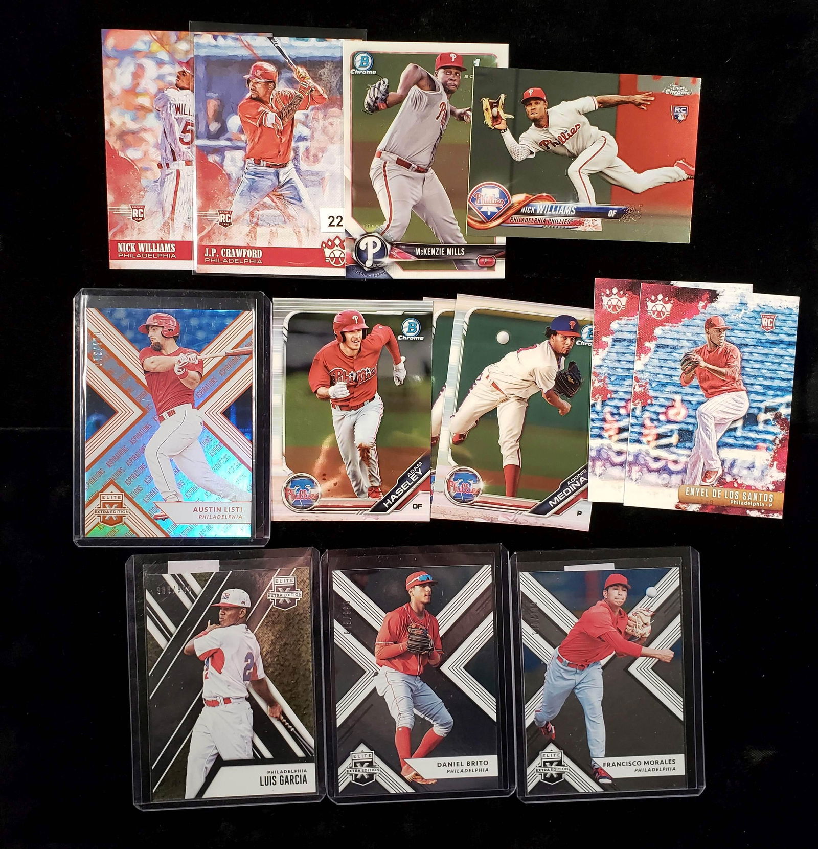 PHILADELPHIA PHILLIES ROOKIE CARDS (1 of 1)