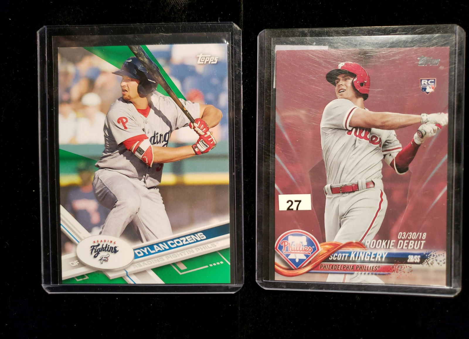 PHILADELPHIA PHILLIES ROOKIE CARDS TOP PROSPECTS (1 of 2)
