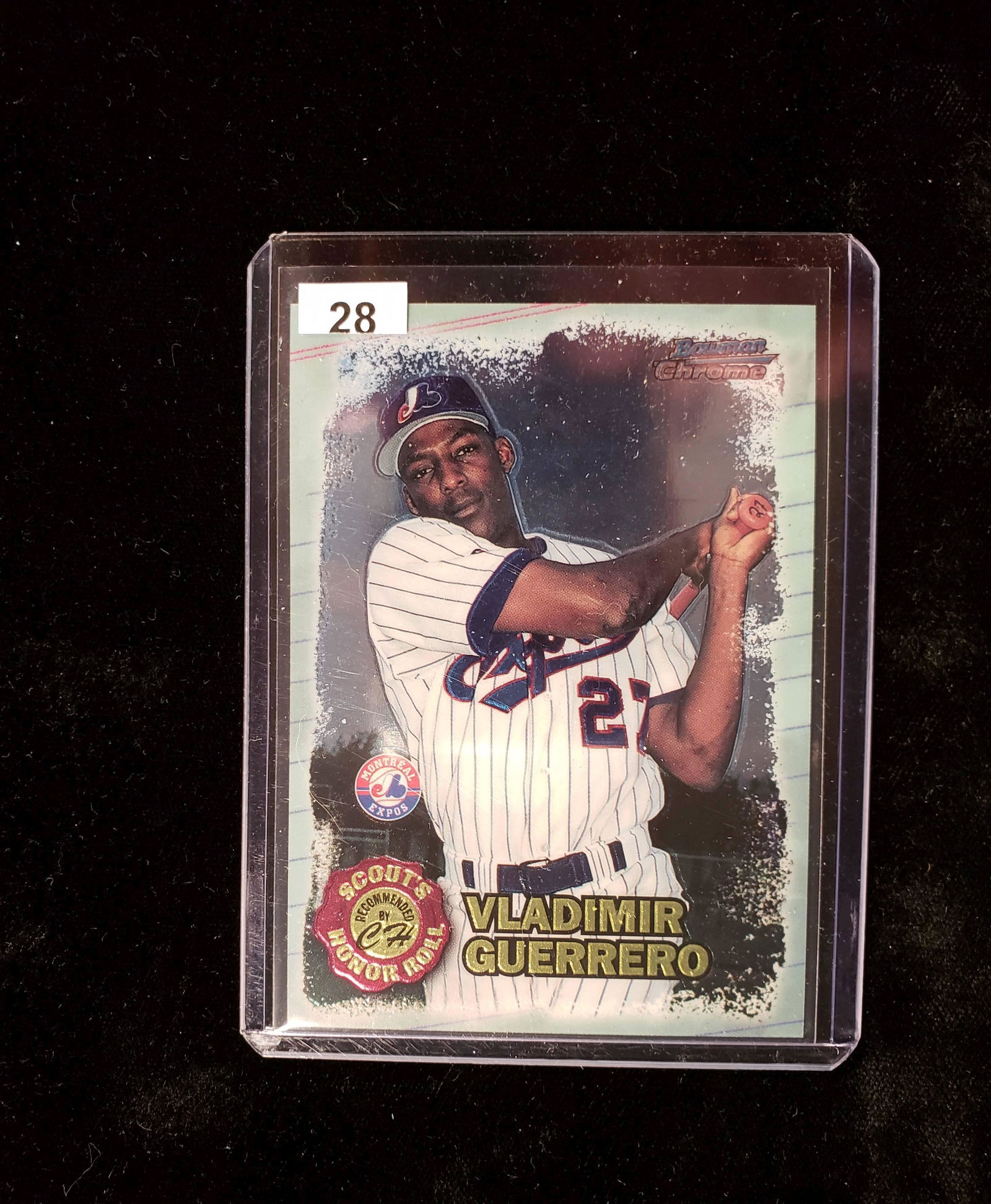 VLAD GUERRERO HOFER ROOKIE CARD (1 of 1)