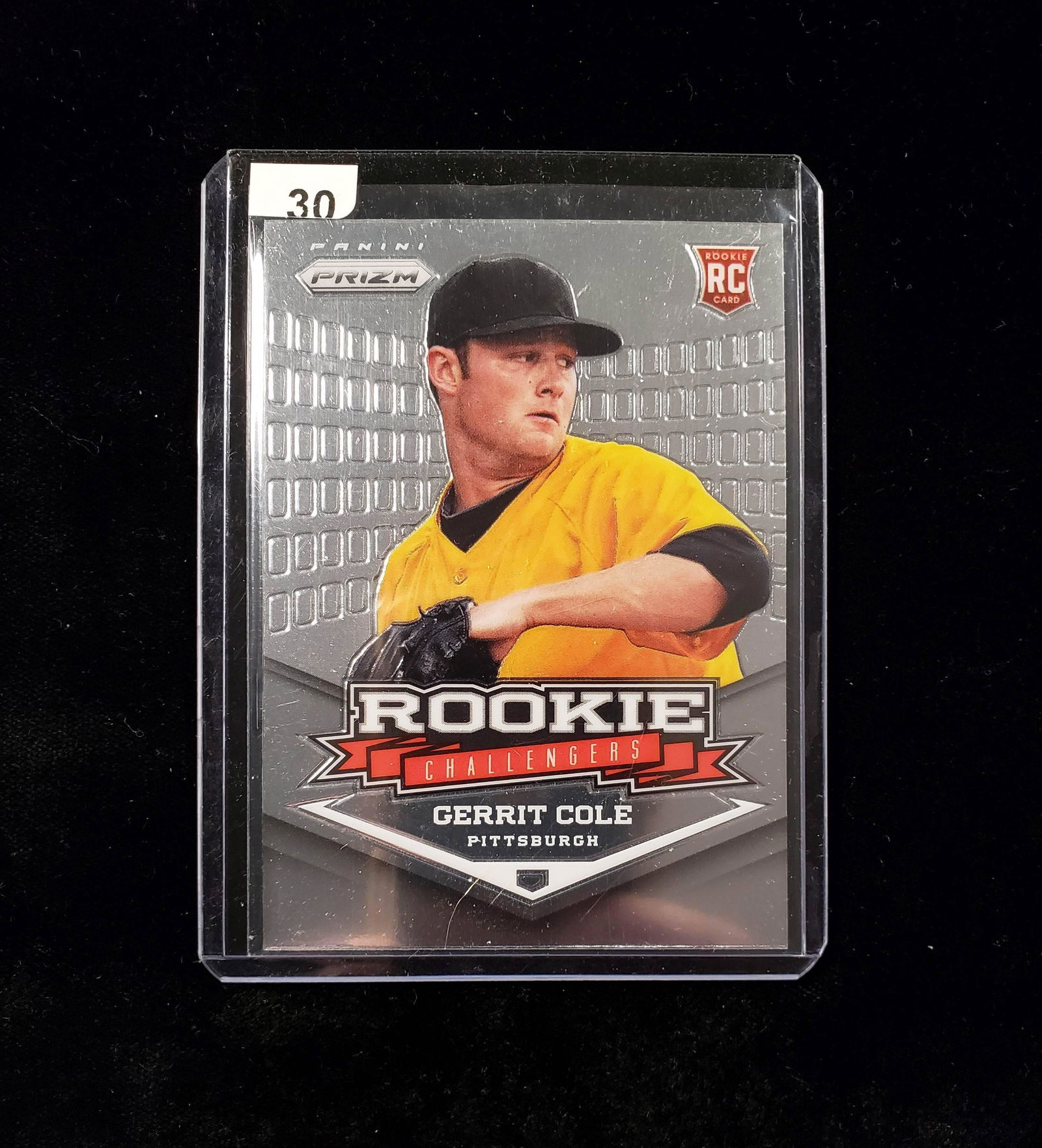PANINI PRIZM "ROOKIE CHALLENGERS INSERT GERRIT COLE (1 of 1)