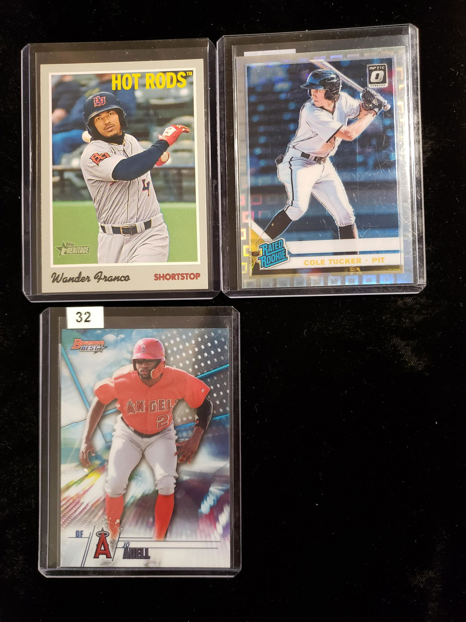 LOT OF 3 BASEBALL'S TOP ROOKIES (1 of 1)