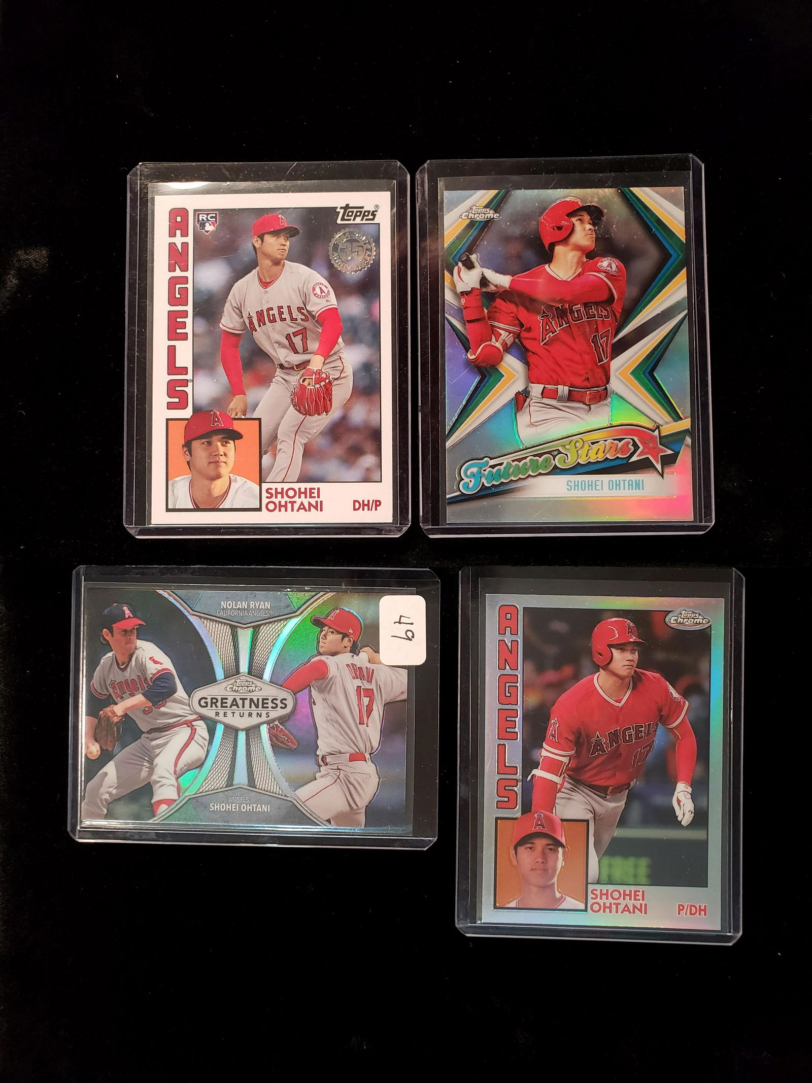 SHOHEI OHTANI ANGELS INSERT LOT (1 of 1)