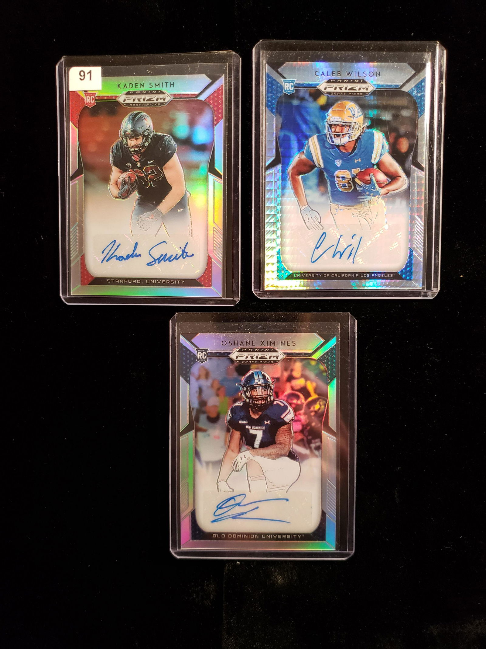 FOOTBALL ROOKIE AUTOGRAPH CARDS (1 of 1)