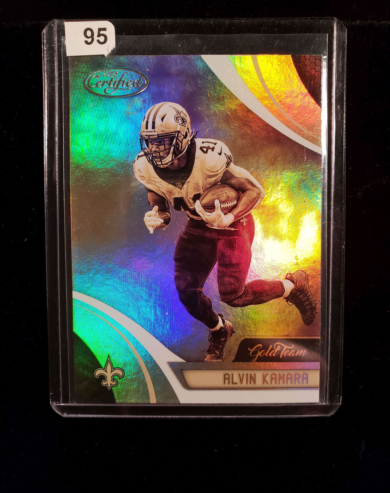 ALVIN KAMARA SAINTS CERTIFIED GOLD TEAM (1 of 1)