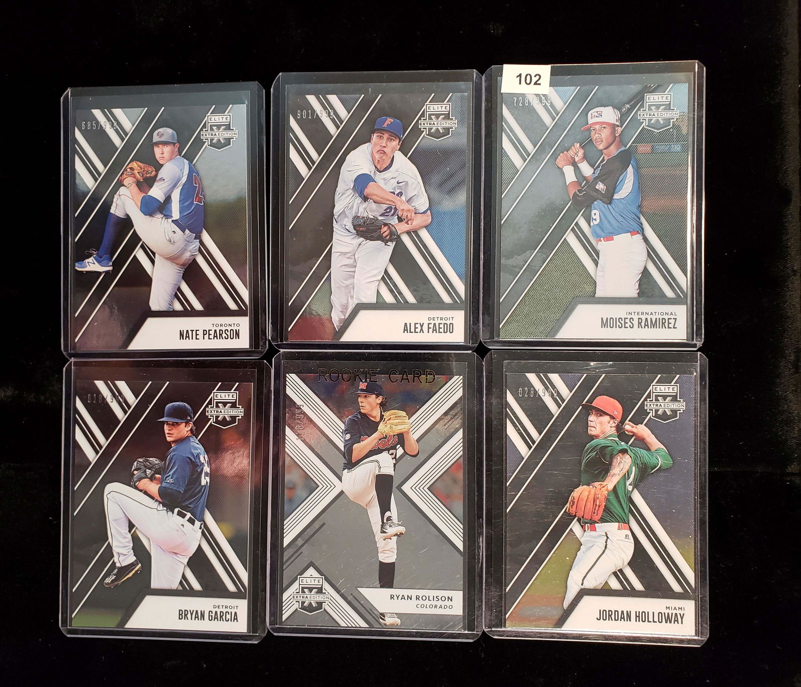 PANINI ELITE EXTRA EDITION NUMBERED RC'S (1 of 1)