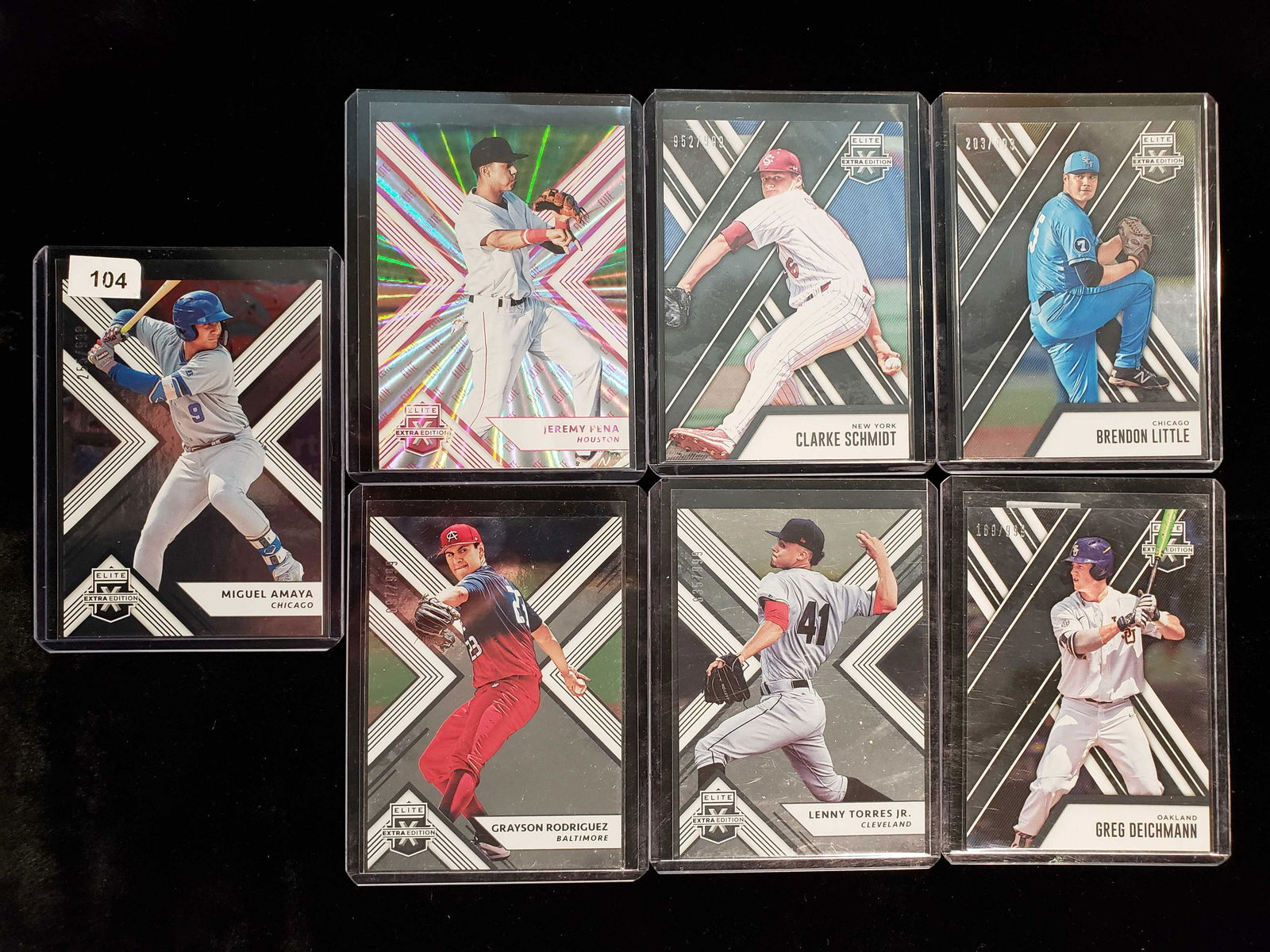 PANINI ELITE EXTRA EDITION NUMBERED RC'S (1 of 1)