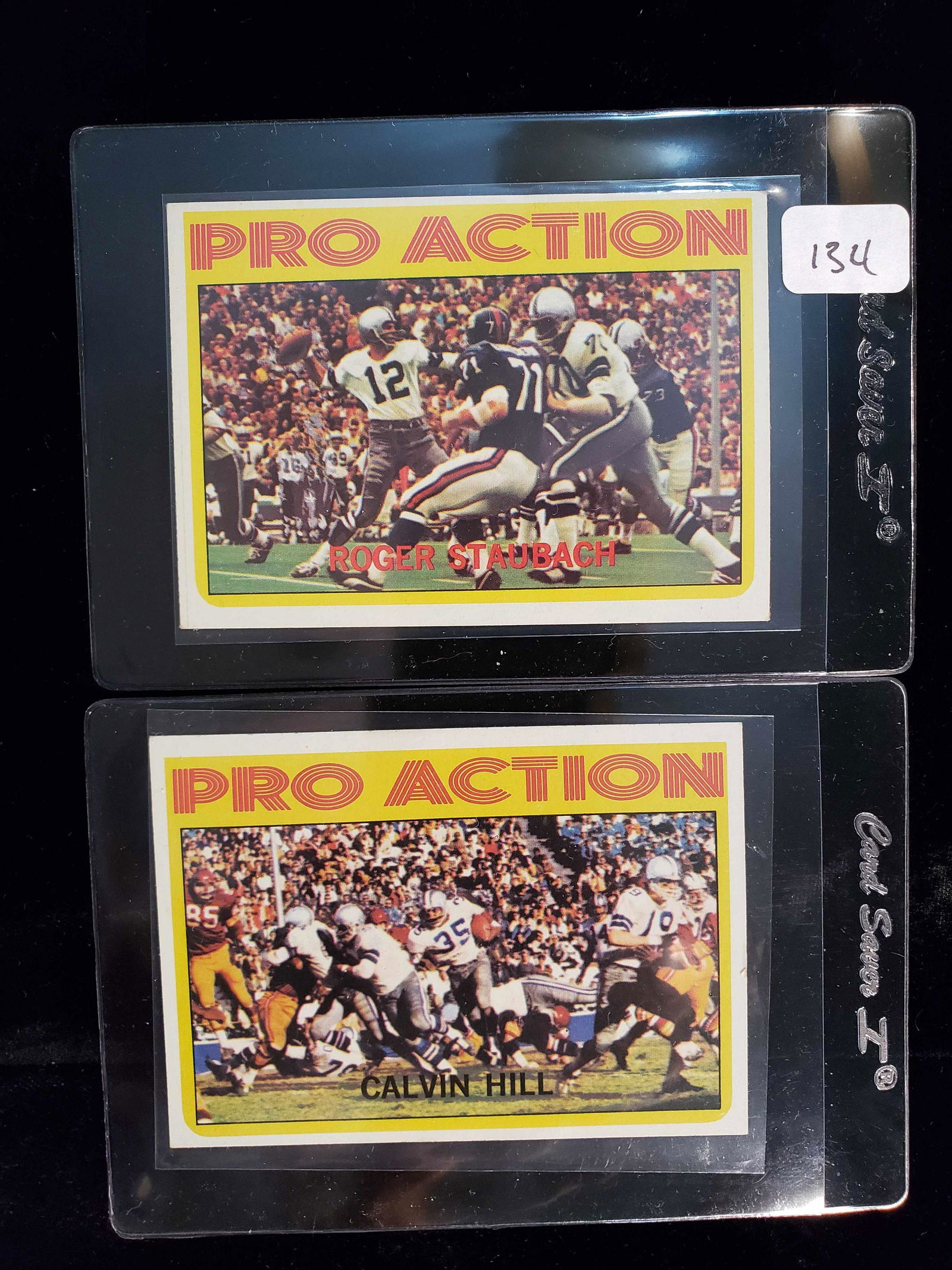 1972 TOPPS FOOTBALL PRO ACTION ROGER STAUBACH ROOKIE (1 of 1)