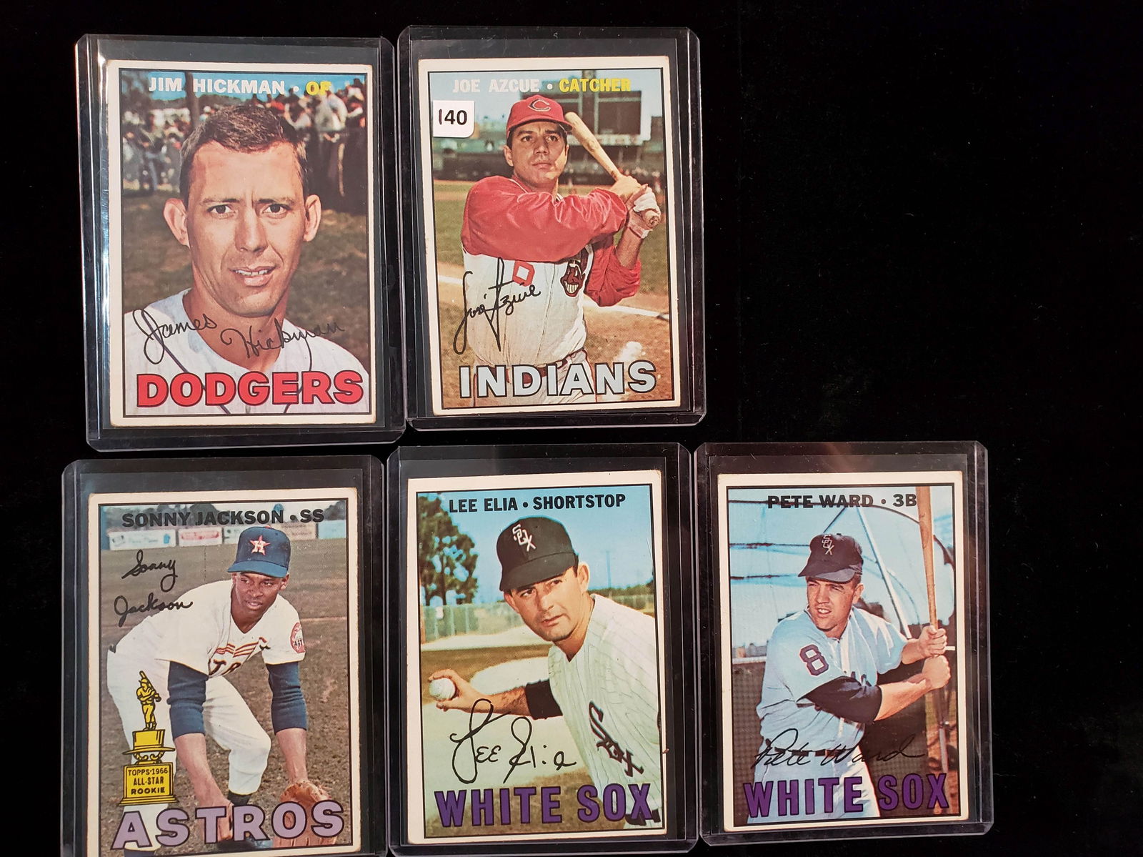 VINTAGE BASEBALL CARDS 1967 TOPPS EX+-NRMT (1 of 1)