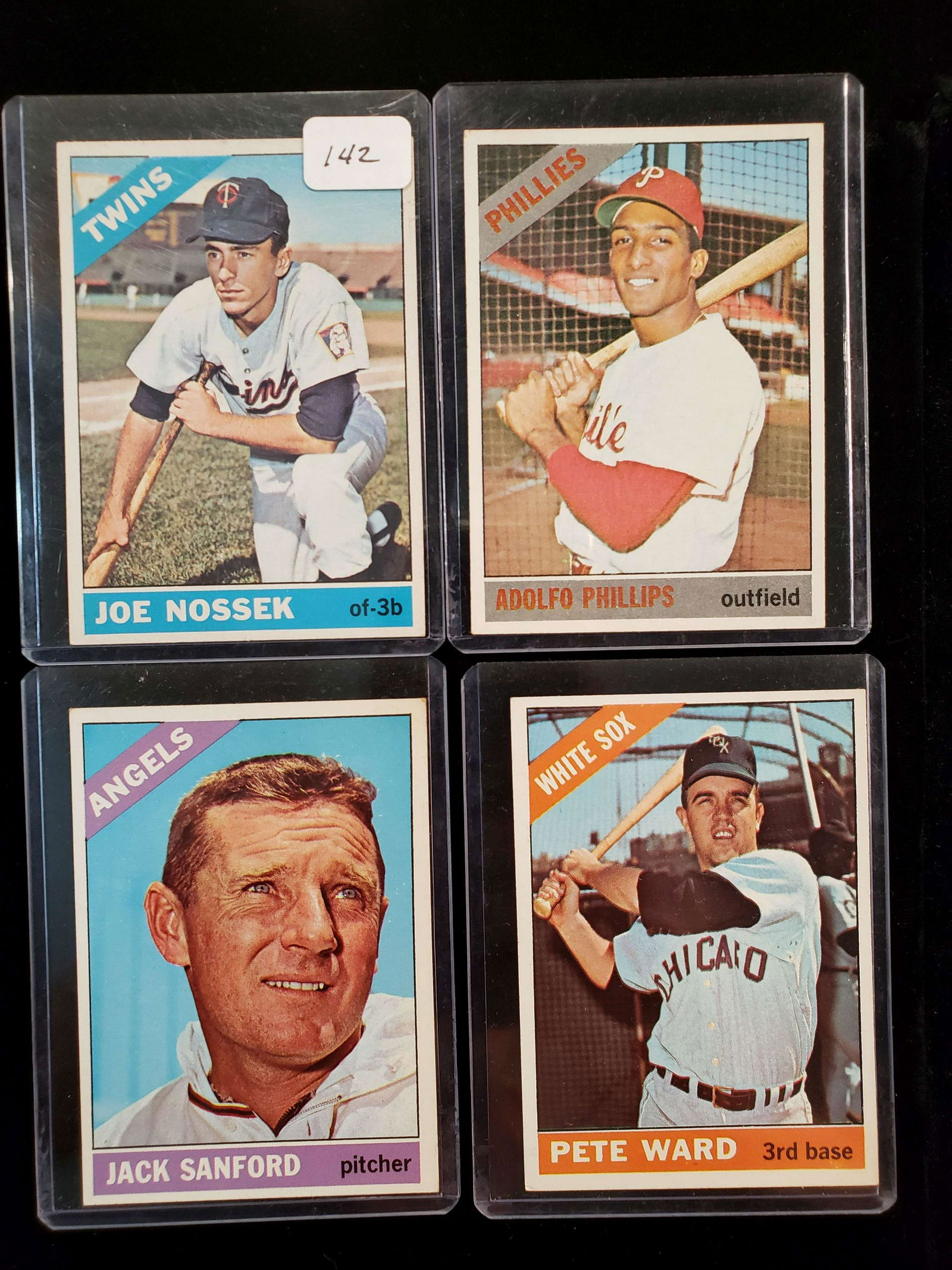 HIGHER GRADE VINTAGE BASEBALL CARDS 1966 TOPPS NRMT (1 of 1)