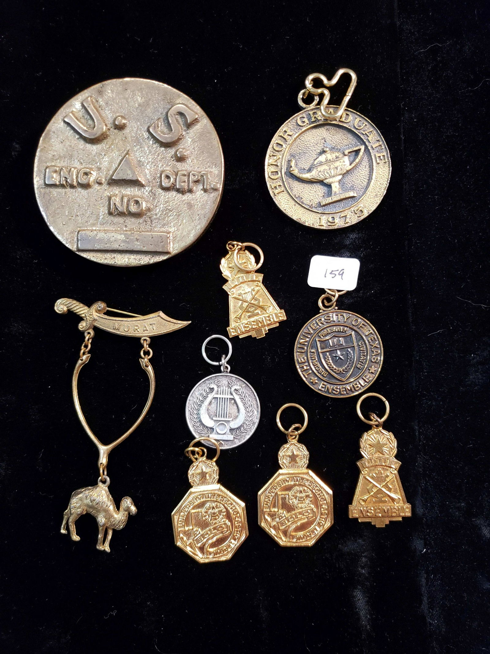 ASORTED BRASS SMALLS COLLECTION BELT BUCKLE, MERIT (1 of 3)