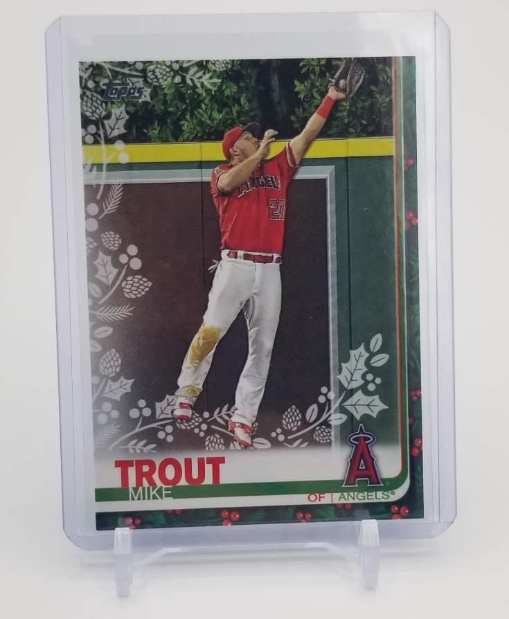 2019 Topps Holiday Mega Mike Trout (1 of 2)