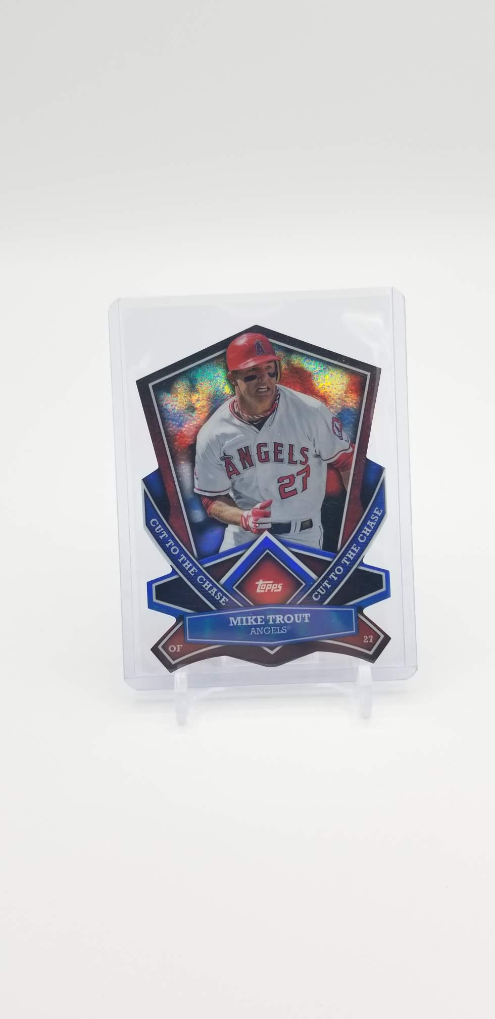 2013 Topps Mike Trout Cut to the Chase Die-cut (1 of 2)