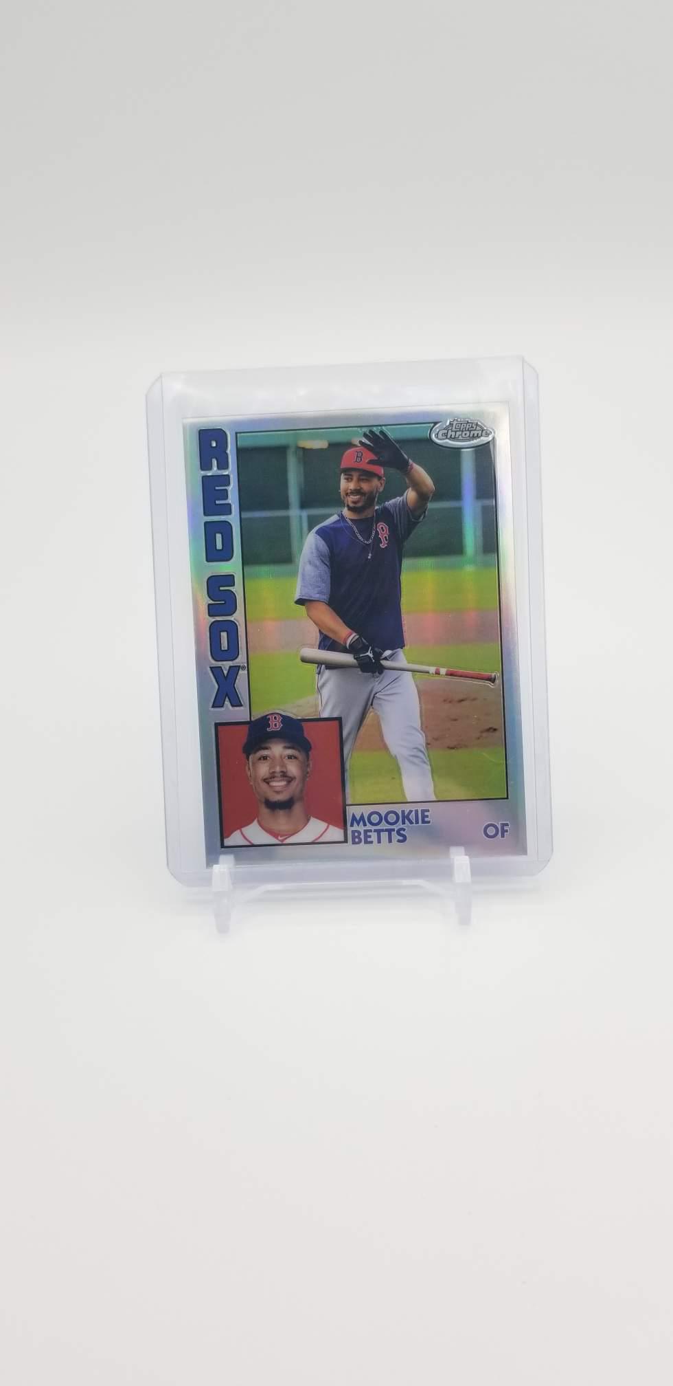2019 Topps Chrome Mookie Betts 1984 Refractor (1 of 2)