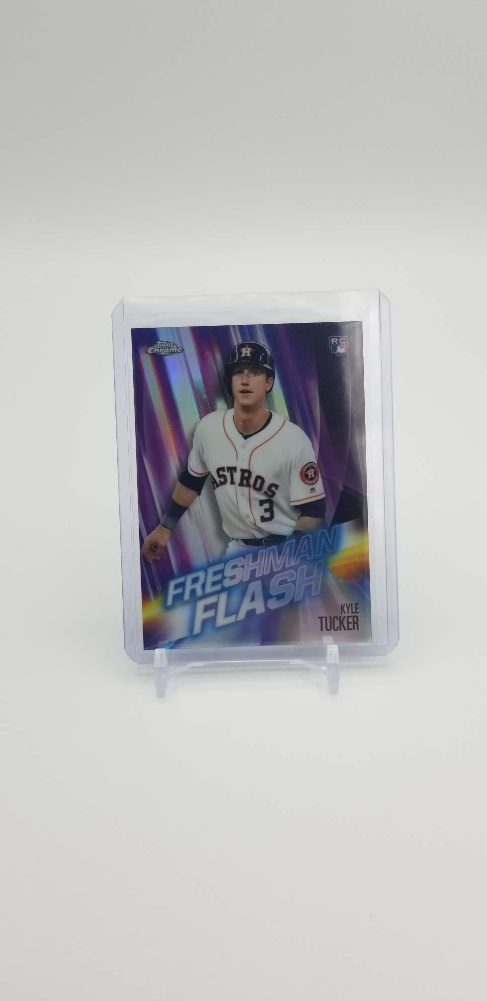 2019 Topps Chrome Kyle Tucker RC Freshman Flash (1 of 2)