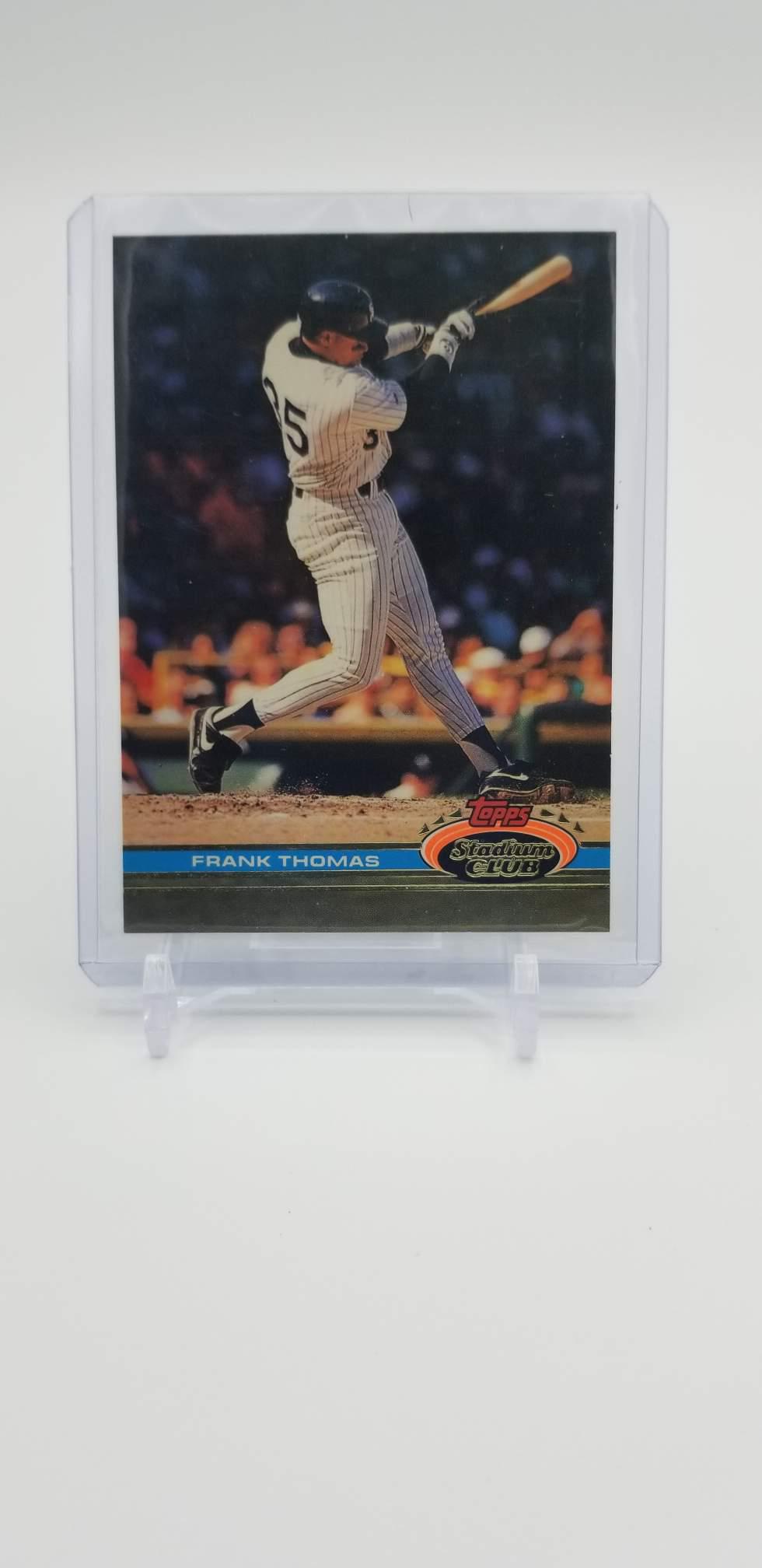 1991 Stadium Club Frank Thomas RC (1 of 2)