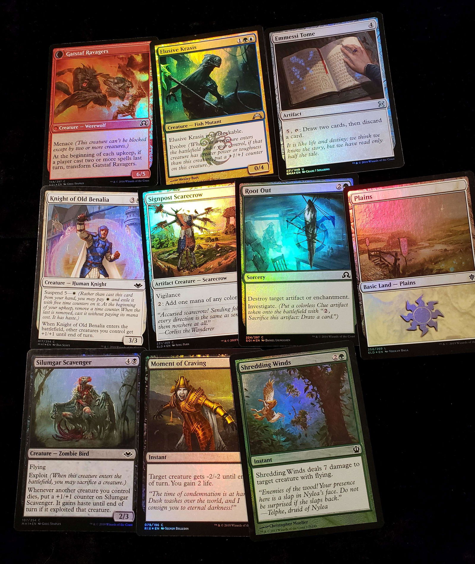 MAGIC THE GATHERING ALL HOLO FOILS (1 of 1)