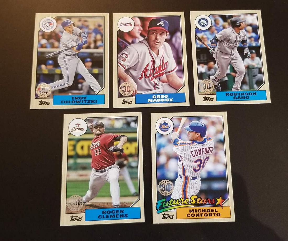2017 Topps 1987 Lot (1 of 1)