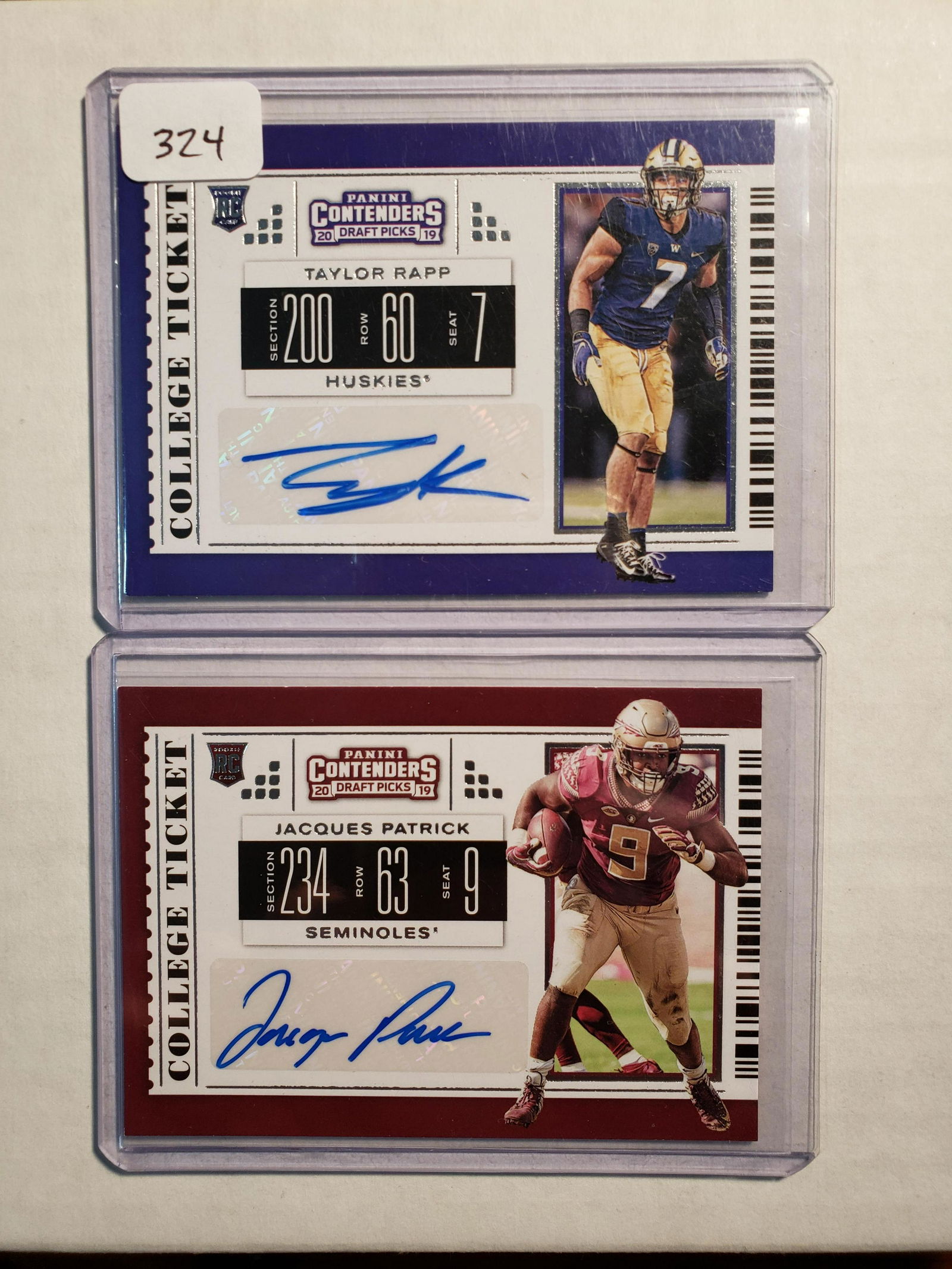 2019 PANINI CONTENDERS DRAFT PICKS ROOKIE AUTOS (1 of 1)