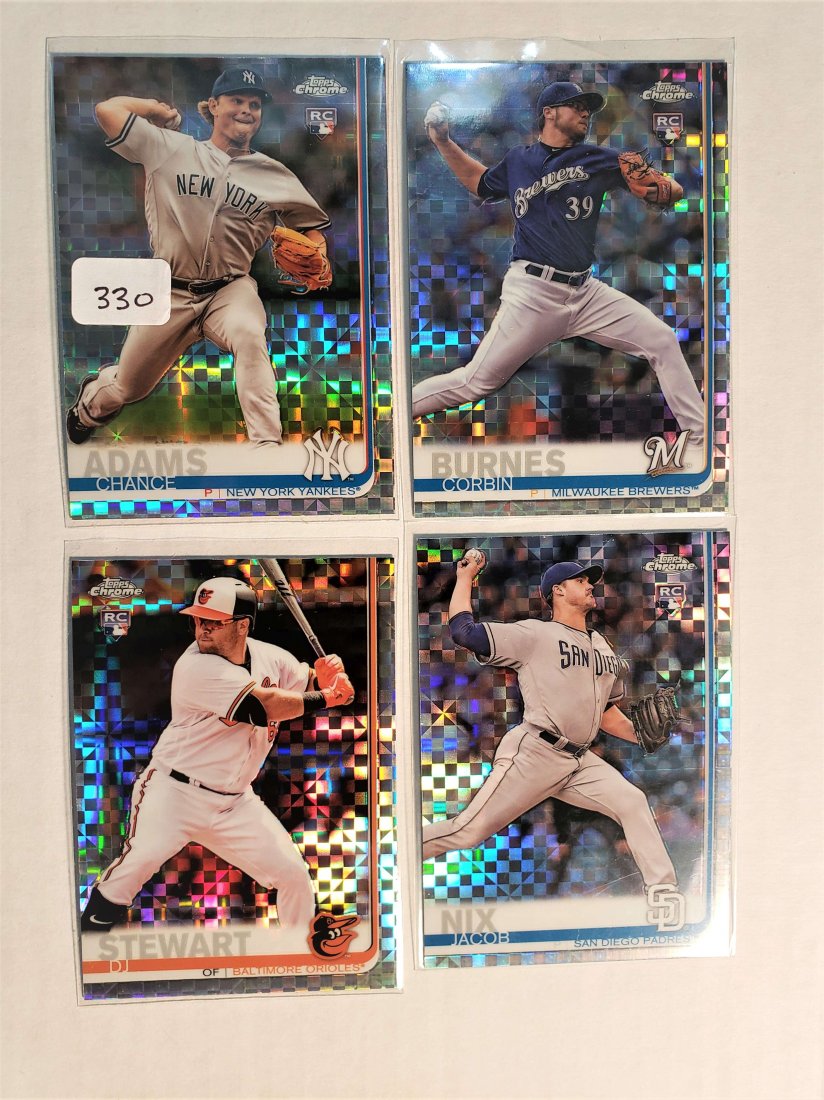 2018 TOPPS CHROME XFRACTOR PARALLEL ROOKIE CARDS (1 of 1)