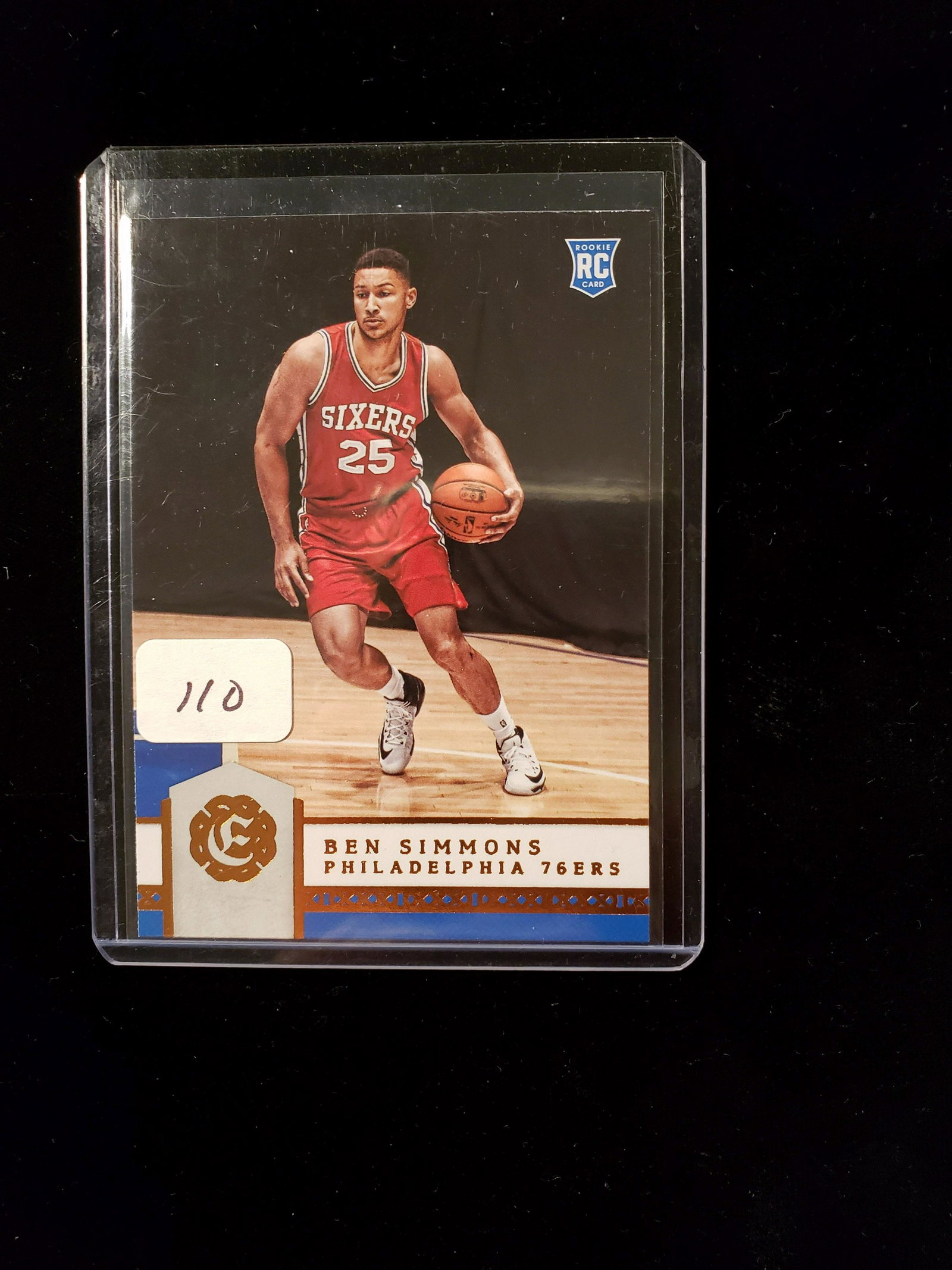 BEN SIMMONS PHILADELPHIS 76ERS ROOKIE CARD: 2016-17 PANINI EXCALIBUR