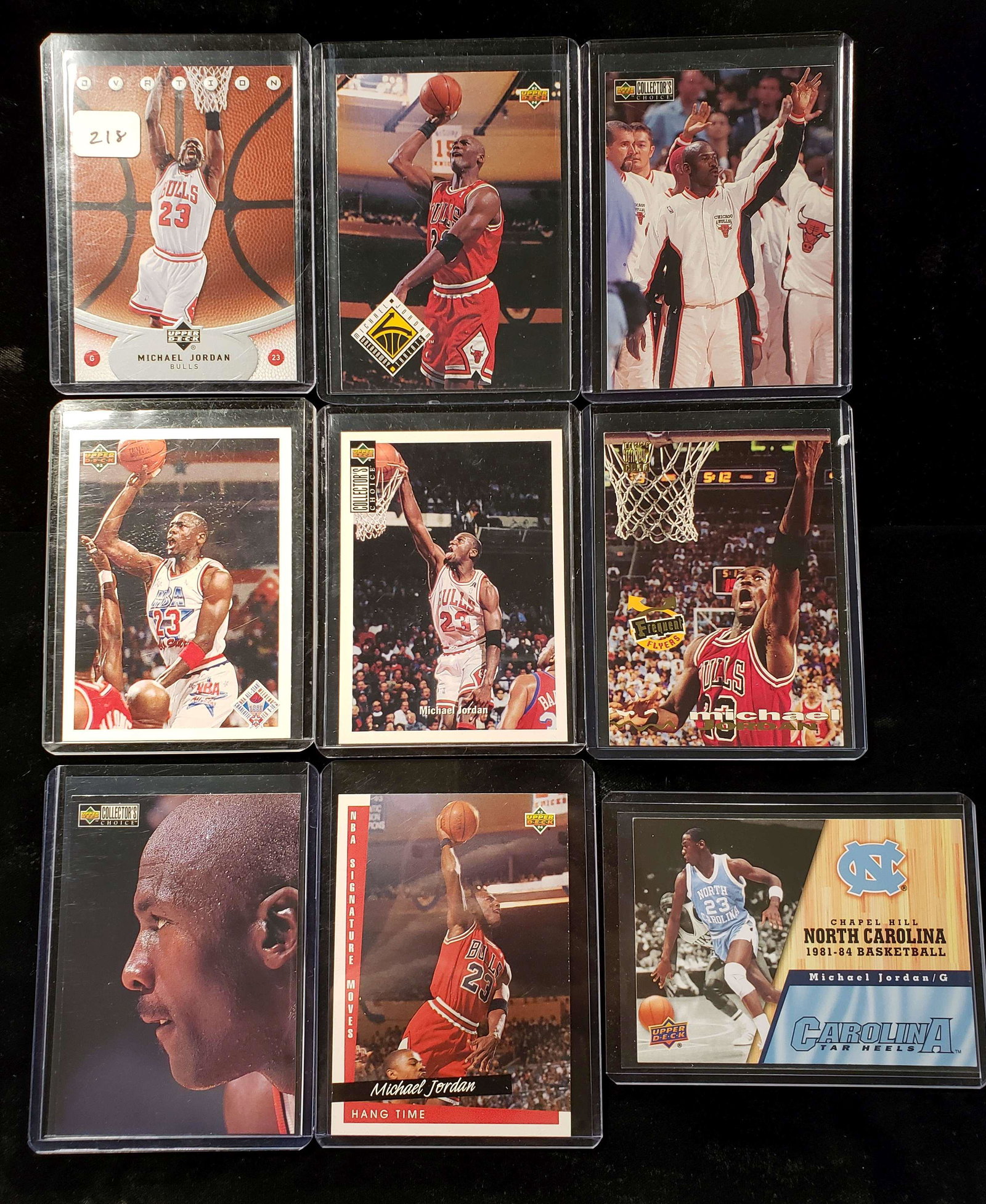 MICHAEL JORDAN CHICAGO BULLS BASETBALL CARD COLLECTION: MICHAEL JORDAN CHICAGO BULLS BASETBALL CARD COLLECTION