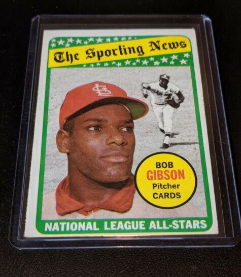 1969 TOPPS BOB GIBSON ALL-STAR #432: 1969 TOPPS BOB GIBSON ALL-STAR #432