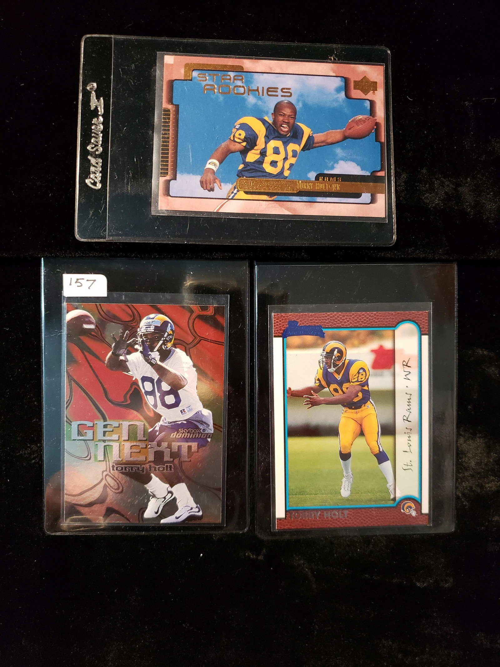 NFL FOOTBALL ROOKIE CARD COLLECTION: TORY HOLT THE GREATEST SHOW ON TURF (UNTIL LAST SUNDAYâ€¦GO CHIEFS!)