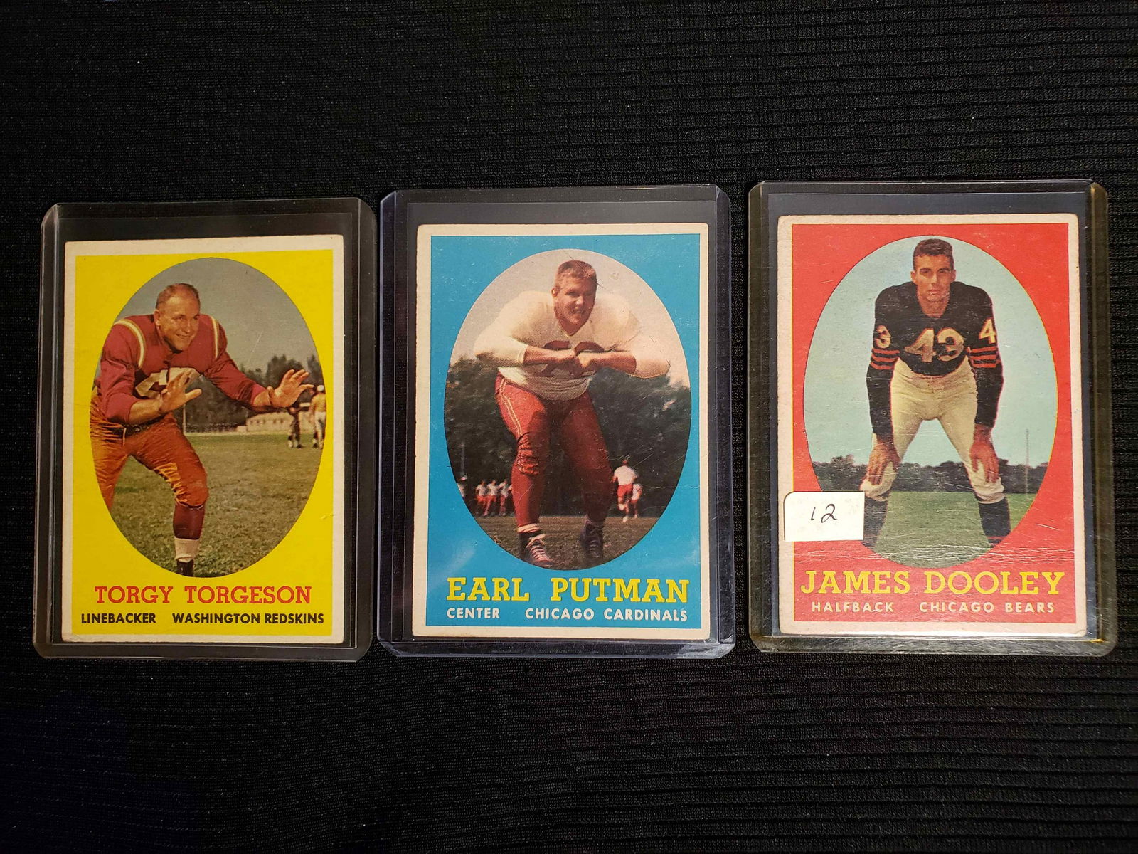 VINTAGE NFL FOOTBALL CARDS EX-NRMT (1 of 2)