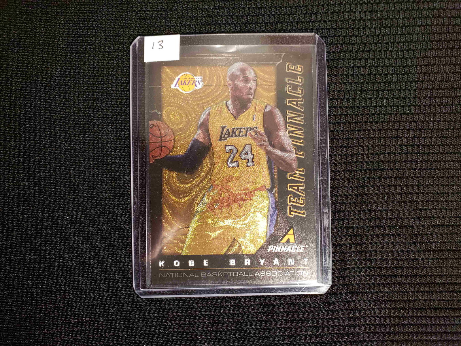 KOBE BRYANT TEAM PINNACLE INSERT CARD W/ KEVIN DURANT (1 of 1)