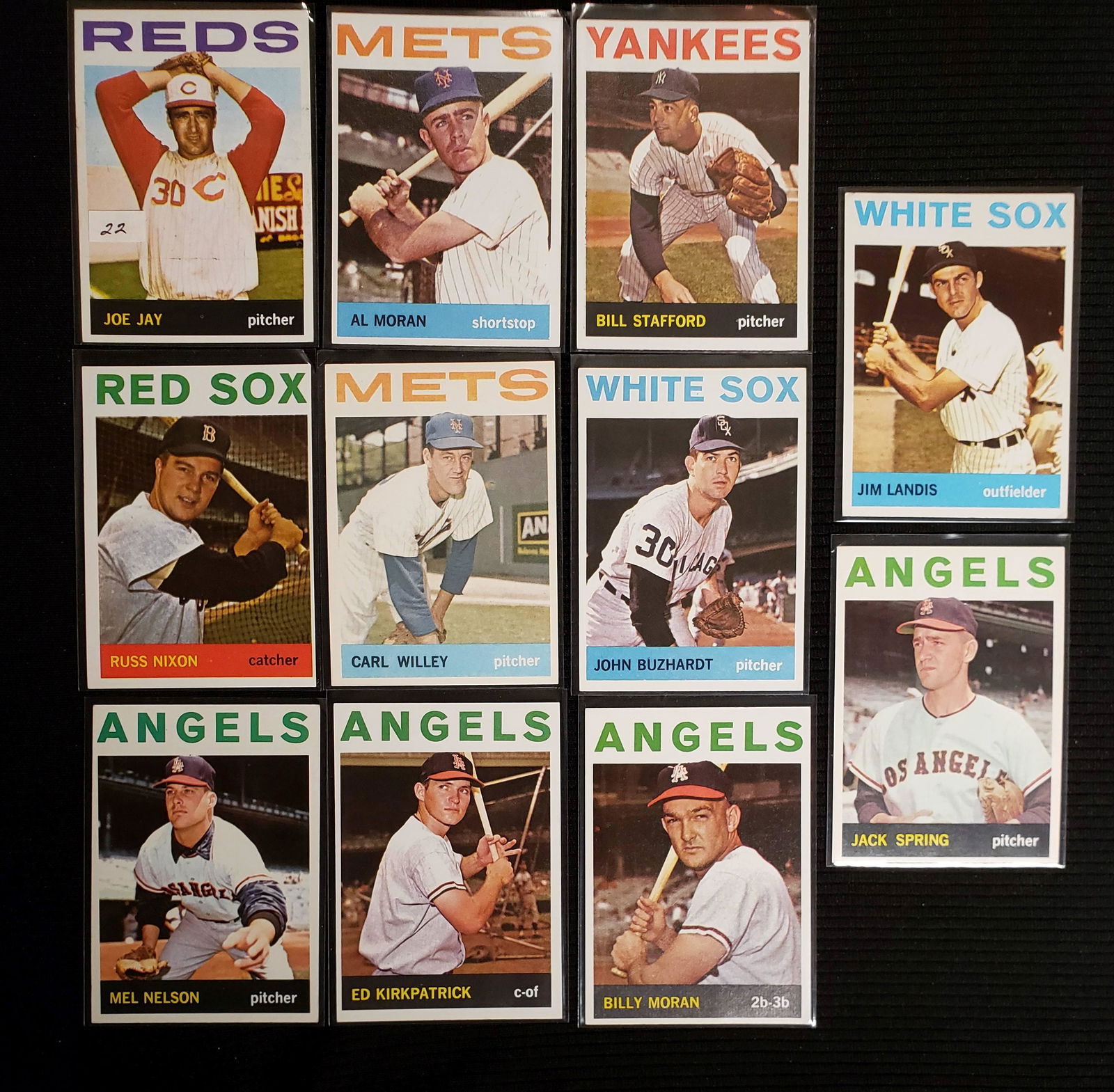 VINTAGE 1964 TOPPS BASEBALL CARDS BETTER GRADE EX+/NRMT (1 of 1)