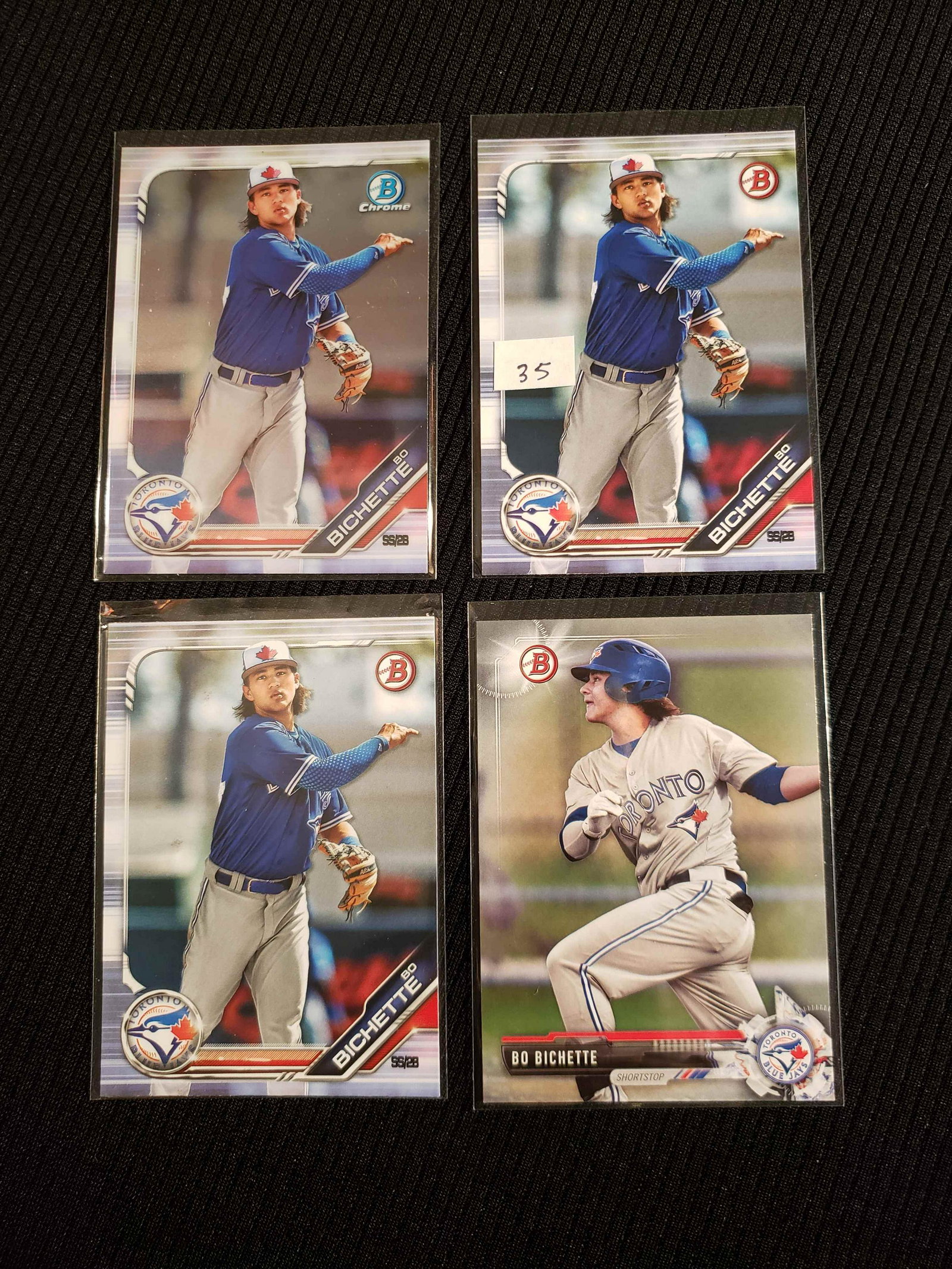 BO BICHETTE TORONTO BLUEJAYS ROOKIE BOWMAN BASEBALL: BO BICHETTE TORONTO BLUEJAYS ROOKIE BOWMAN BASEBALL CARDS