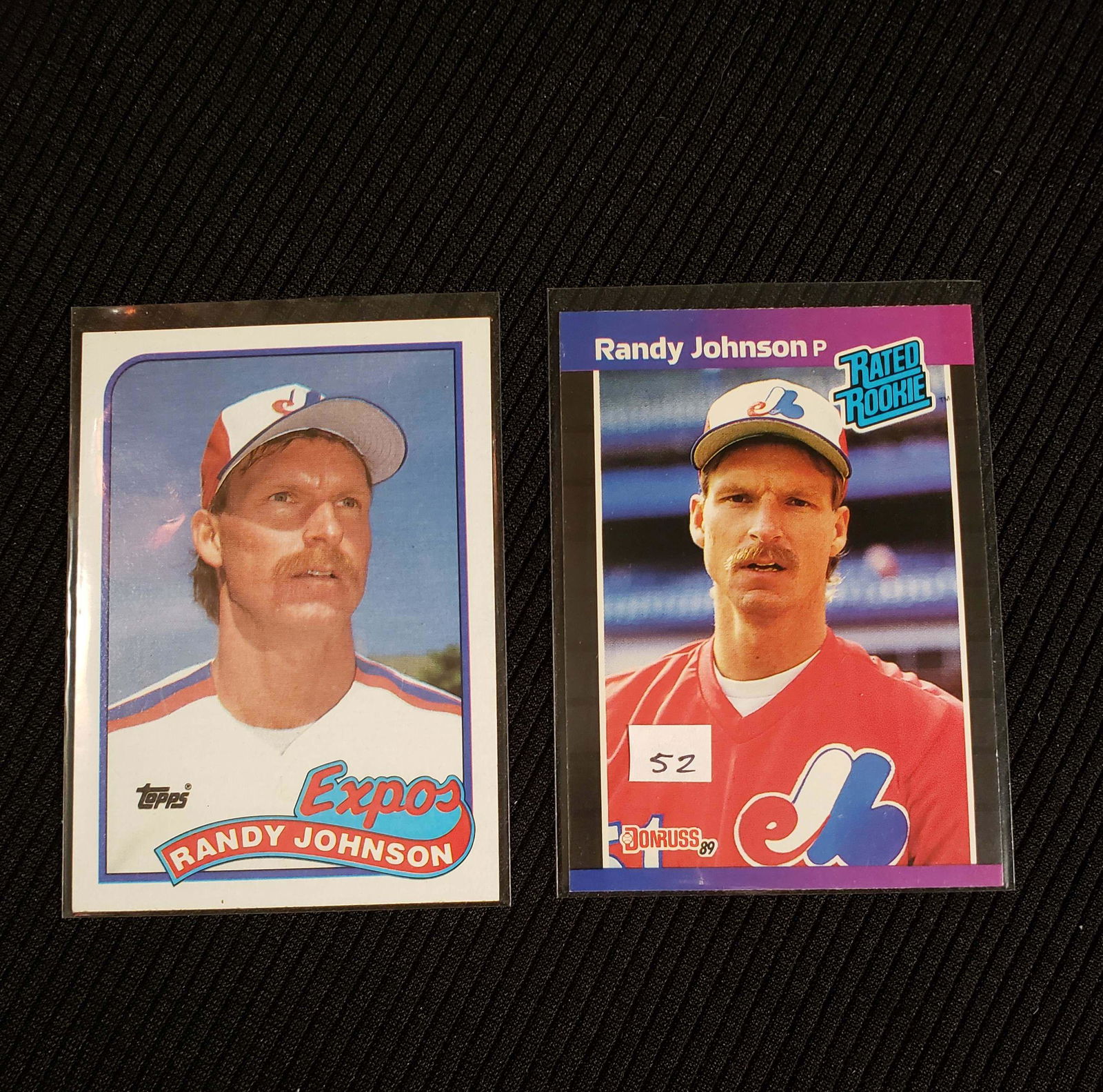 RANDY JOHNSON "THE BIG UNIT" ROOKIE CARDS (1 of 1)