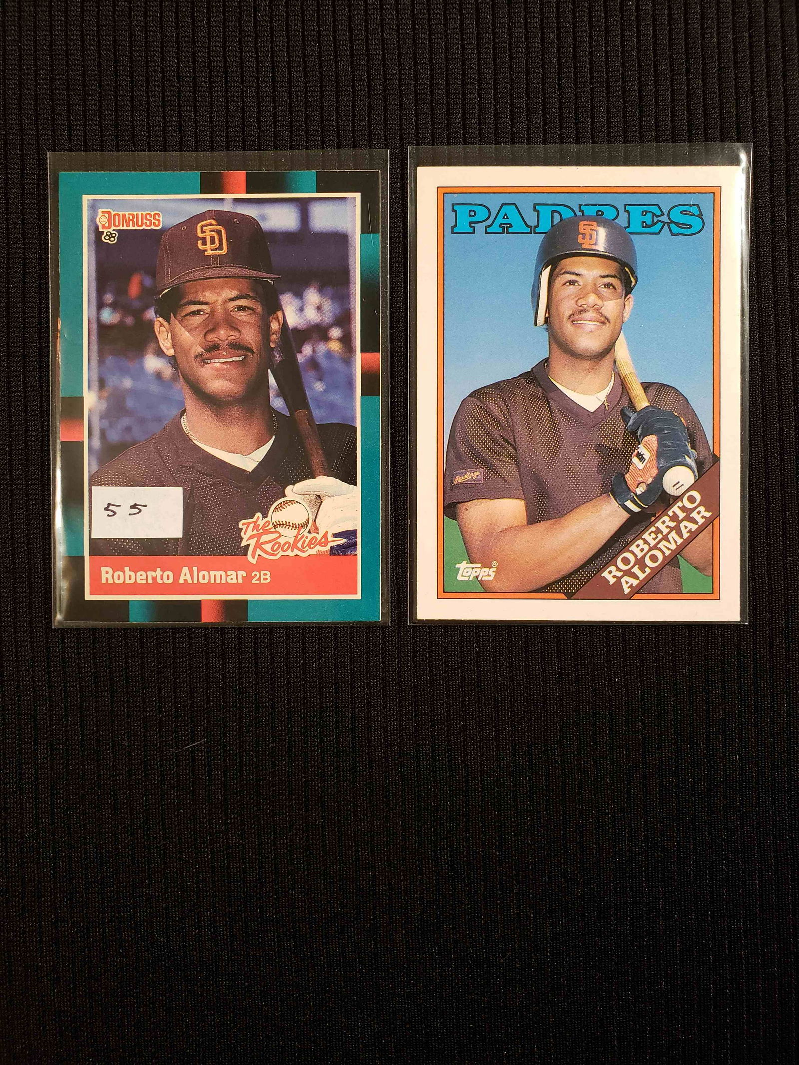 HALL OF FAMER ROBERTO ALOMAR ROOKIE CARDS (1 of 1)