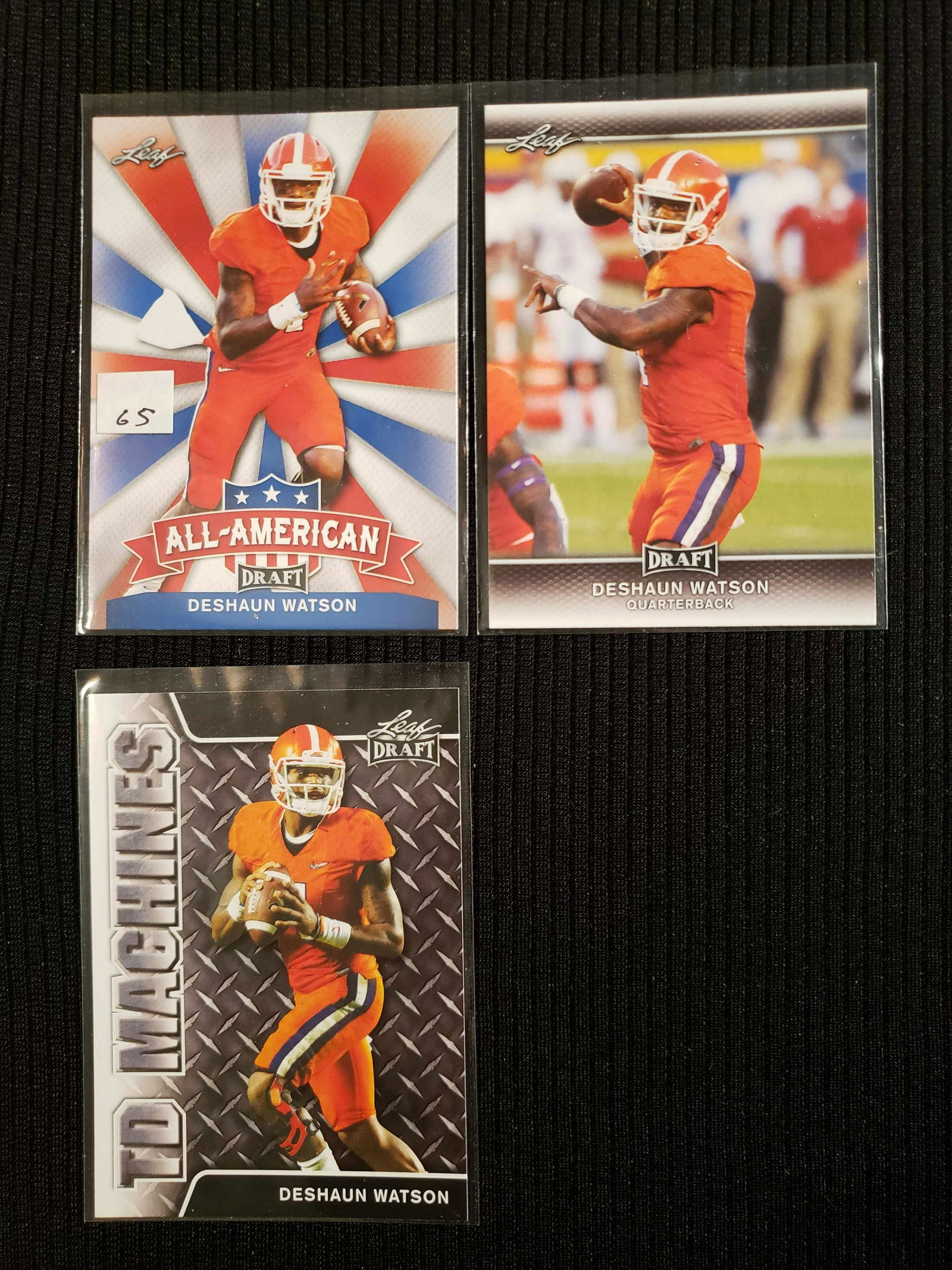 2017 LEAF DRAFT DESHAWN WATSON ROOKIE CARDS (1 of 1)