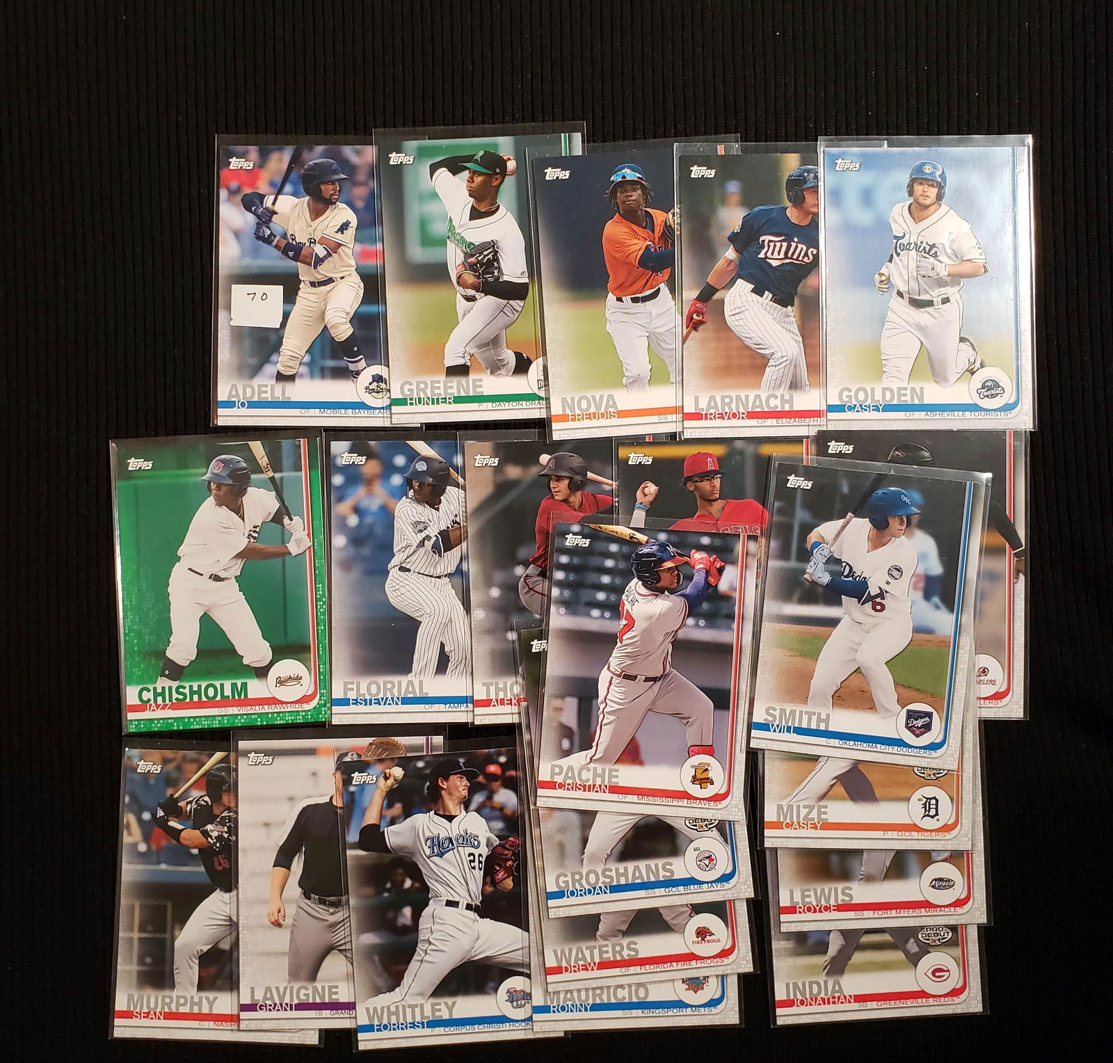 2019 TOPPS PRO DEBUT ROOKIE AND PROSPECTS CARDS (1 of 1)