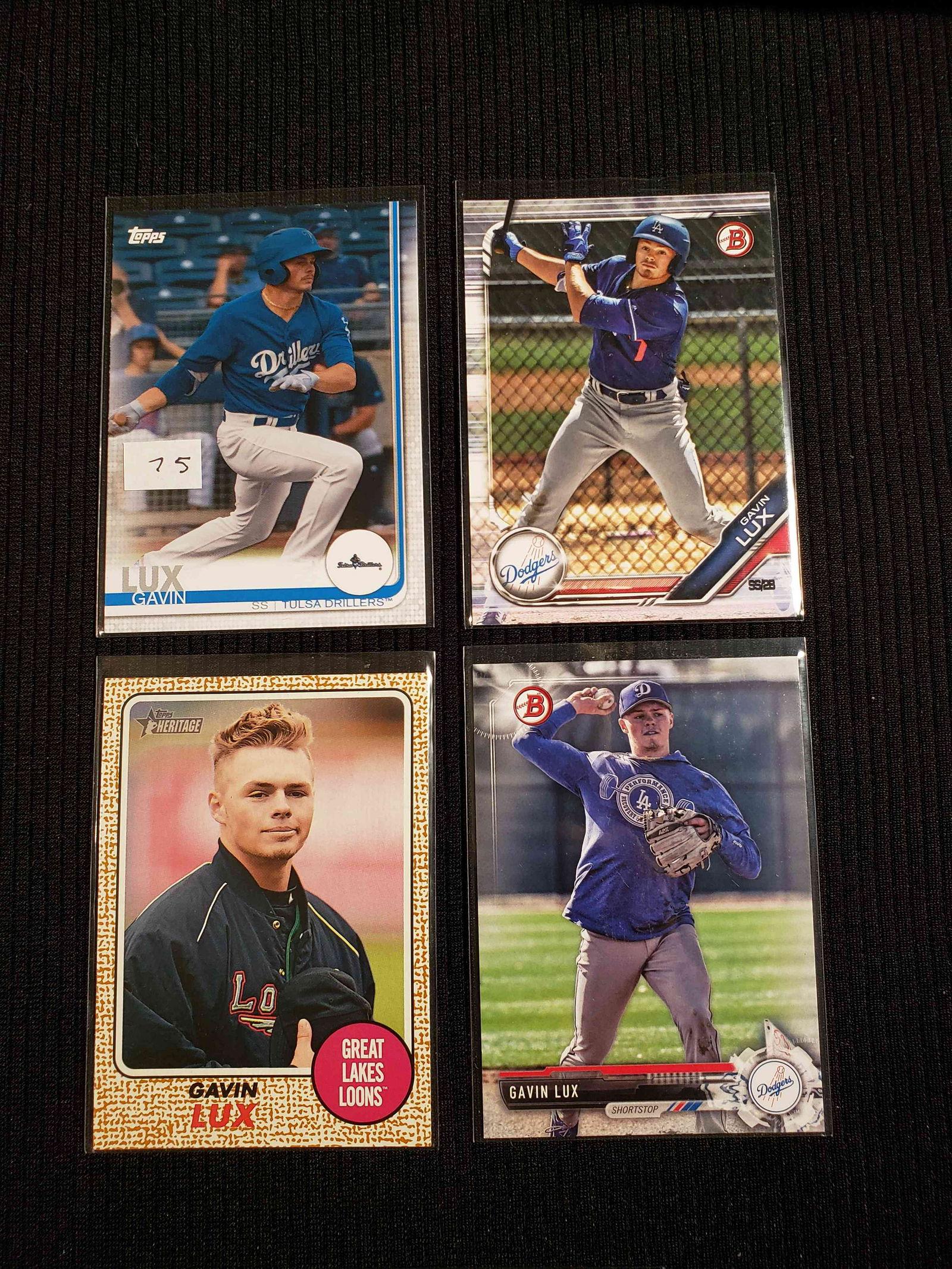 LA DODGER PROSPECT GAVIN LUX ROOKIE CARDS (1 of 1)
