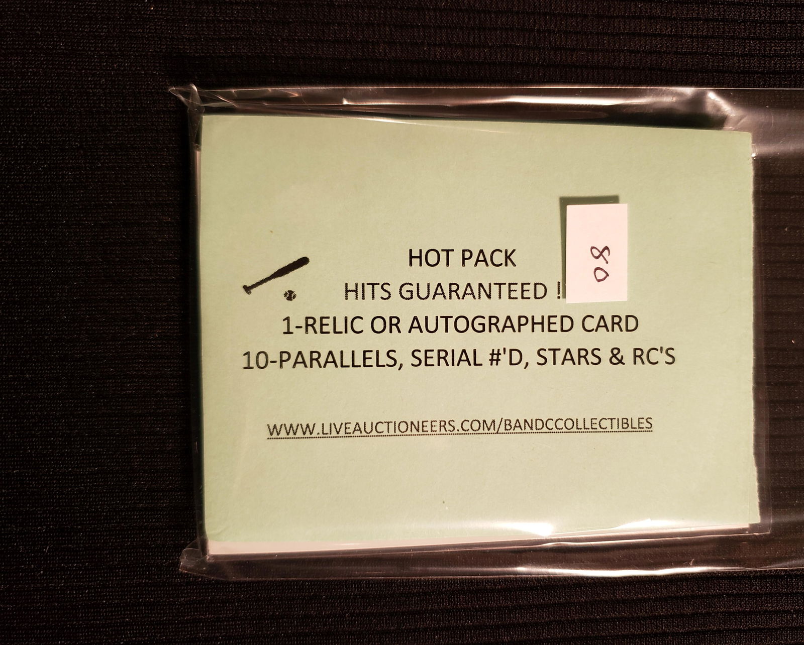 BASEBALL HOT PACK WITH A HIT IN EVERY PACK (1 of 1)