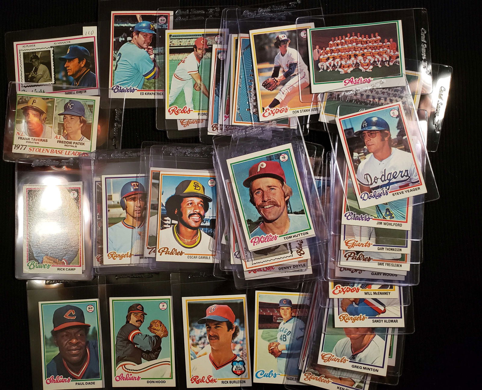 HIGH GRADE LOT OF 50 PRISTINE 1978 TOPPS BASEBALL CARDS (1 of 1)